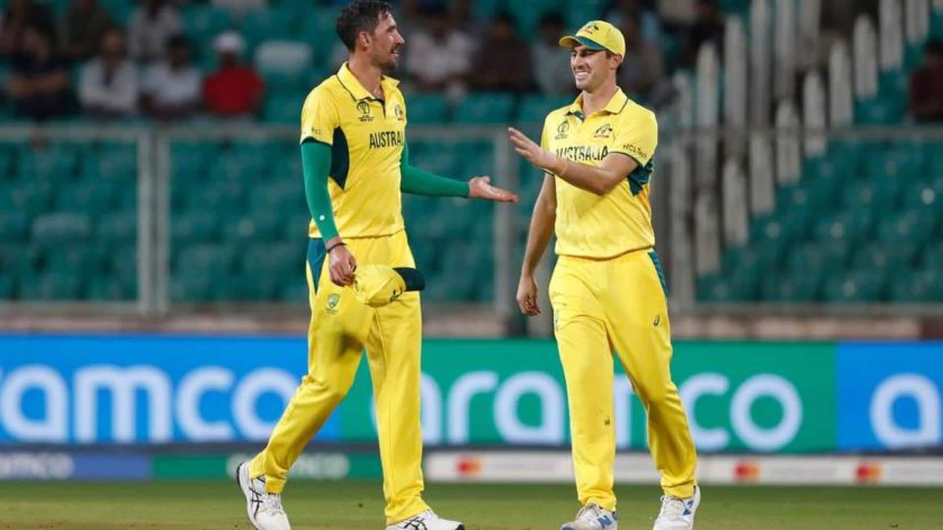 Mitchell Starc becomes the third-highest wicket-taker in ODI WC history 