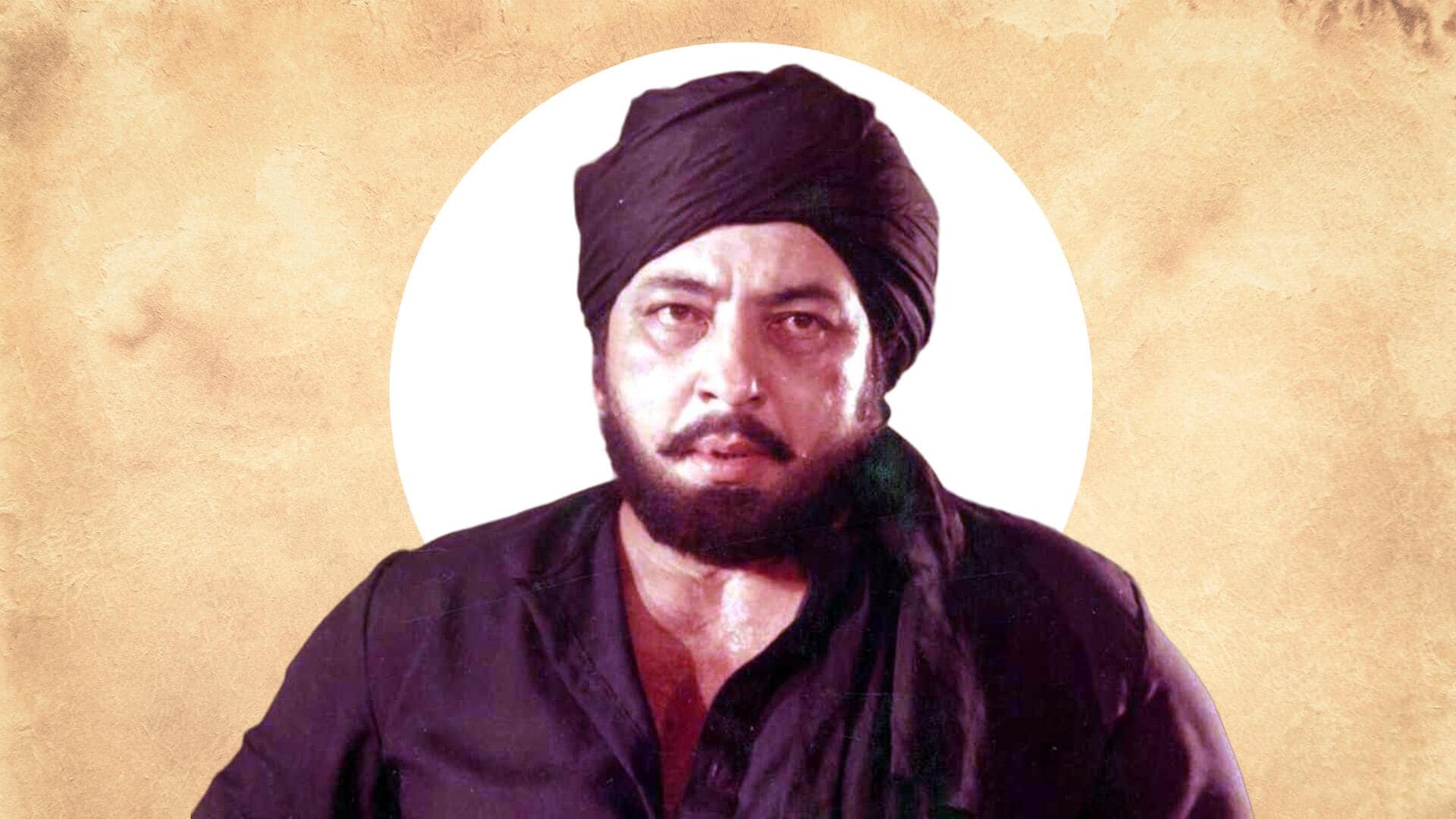 Amjad Khan's birth anniversary: 'Sholay' aside, revisit his iconic performances
