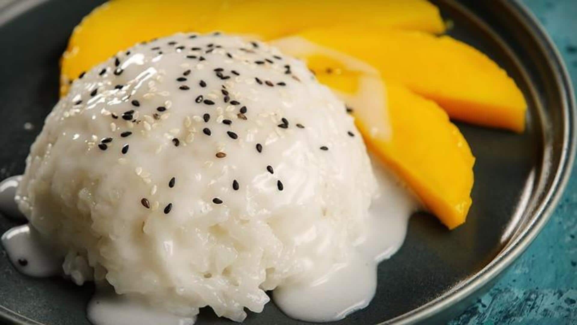 Recipe: Cook this tempting Thai mango sticky rice at home