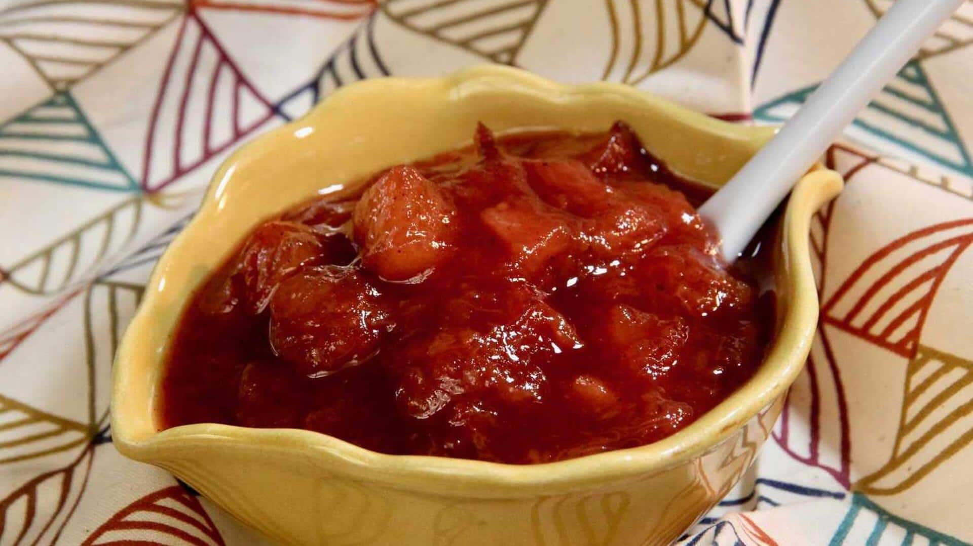 How to make delicious scarlet plump chutney How to make delicious scarlet plump chutney