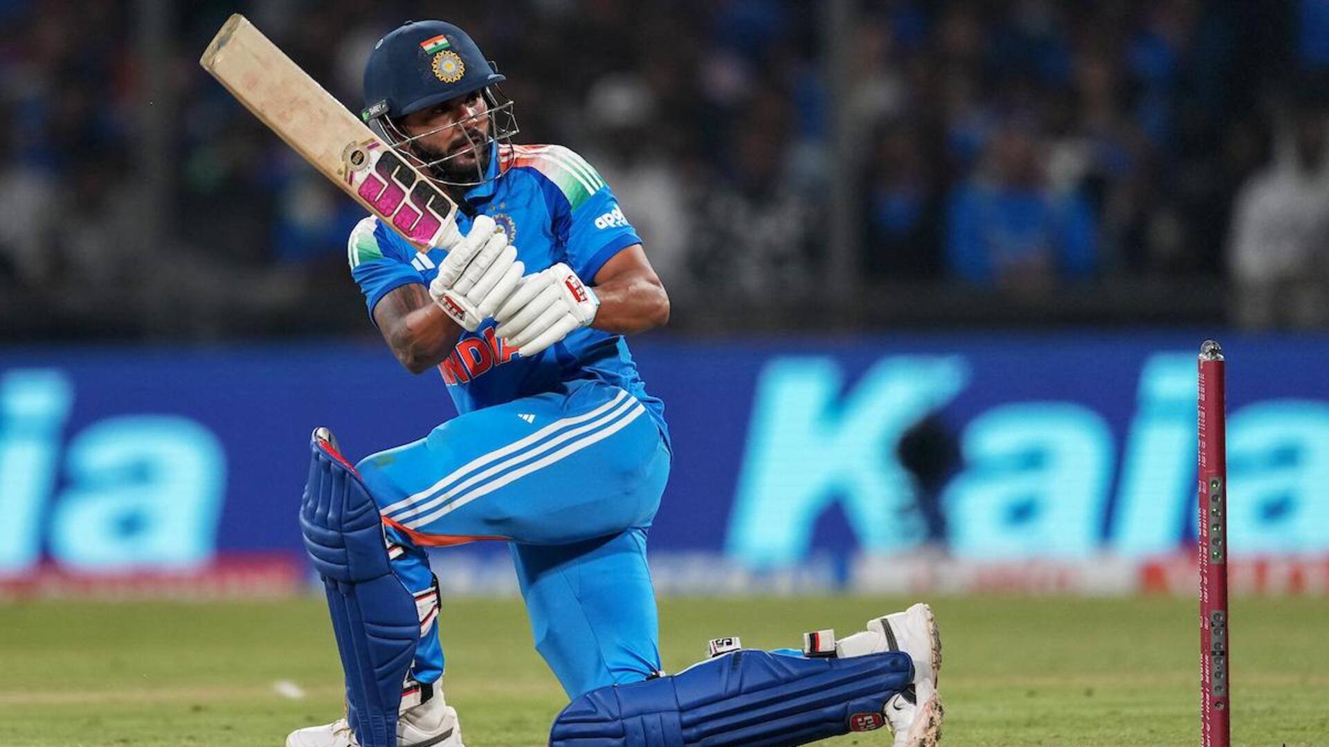Nitish Kumar Reddy slams his maiden ODI half-century: Key stats