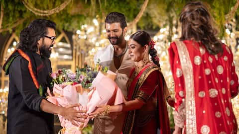 Why did Ram Charan attend Rashmika-Vijay's reception barefoot? 