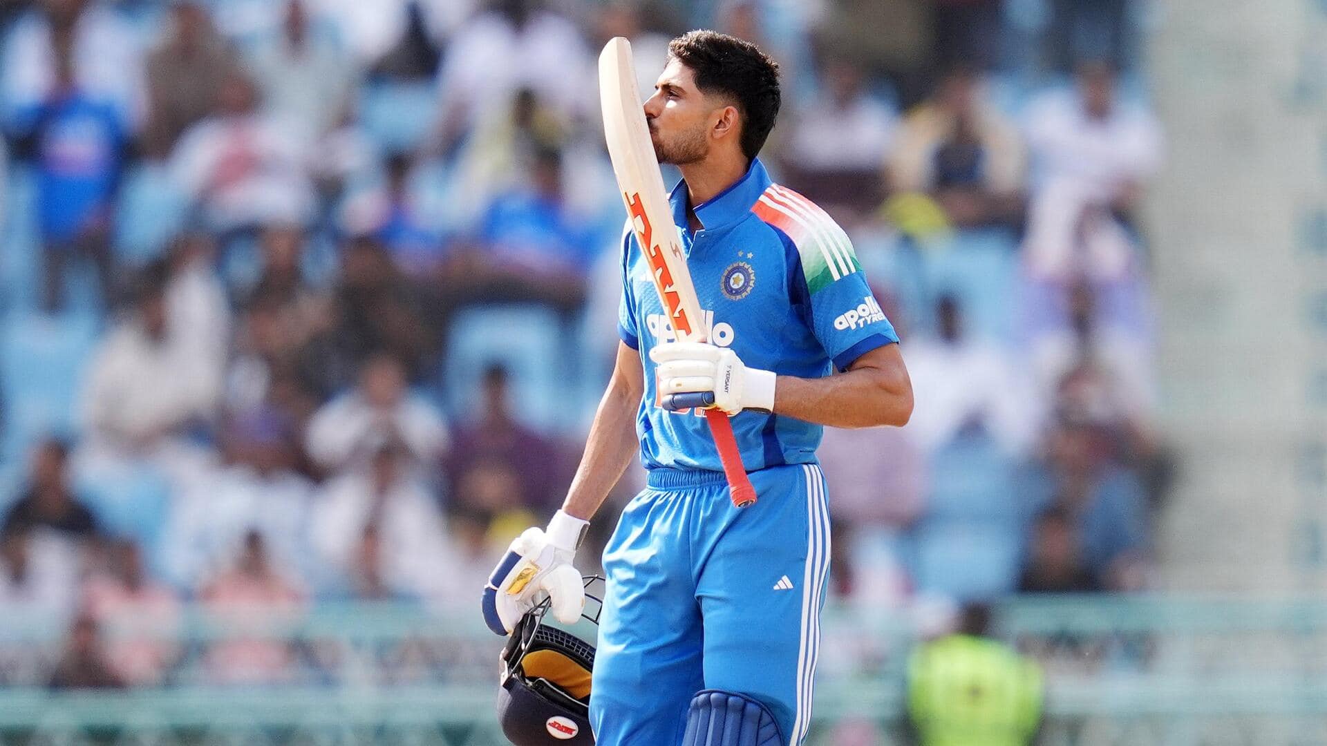 Shubman Gill slams maiden ODI ton as captain: Key stats