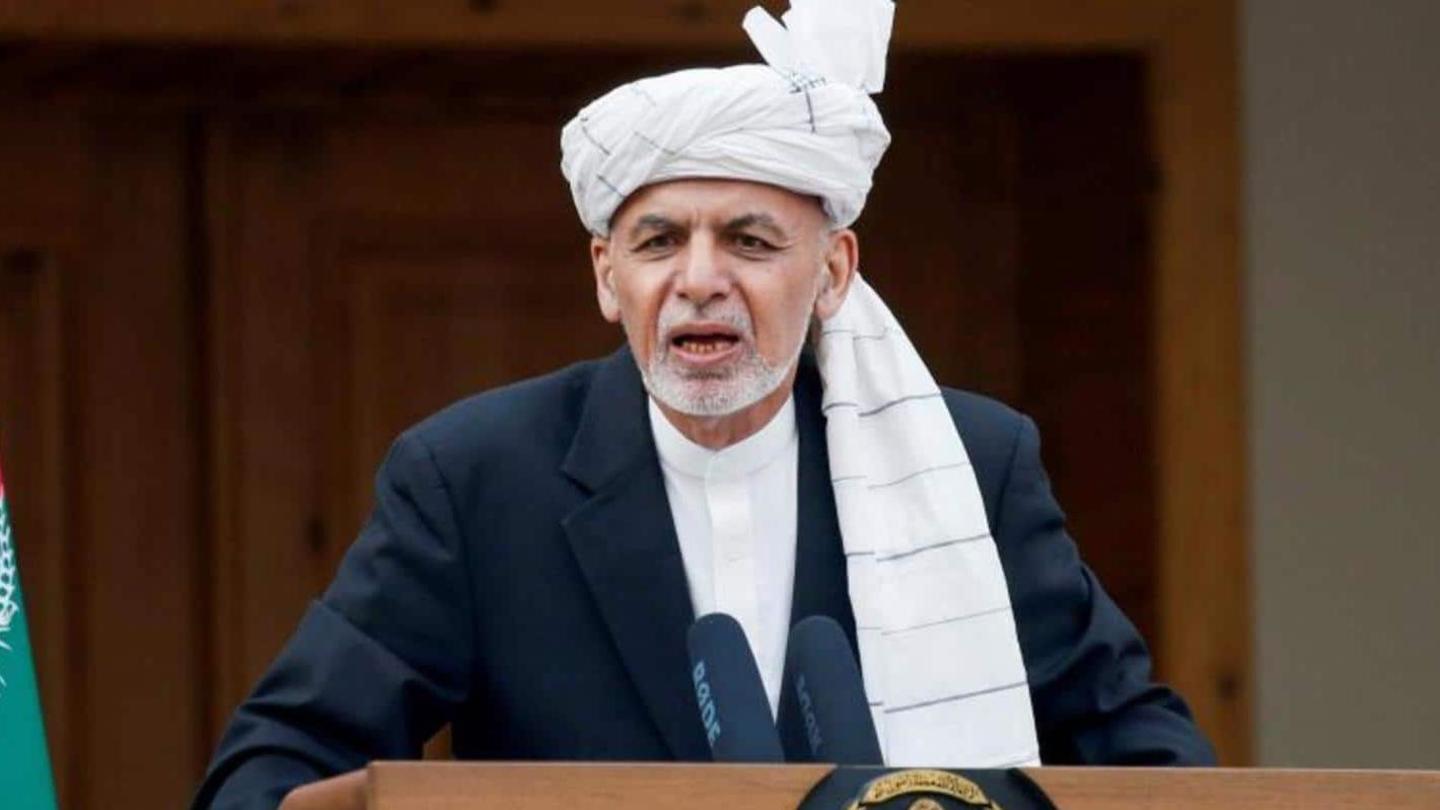 Ghani said he would not allow more violence Ghani said he would not allow more violence
