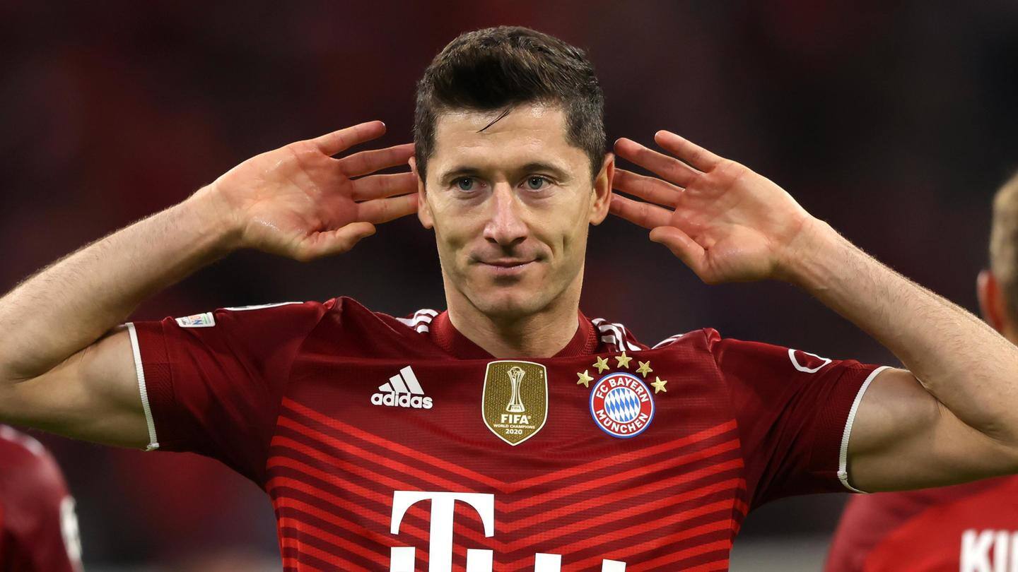 Robert Lewandowski races to 77 UCL goals Robert Lewandowski races to 77 UCL goals
