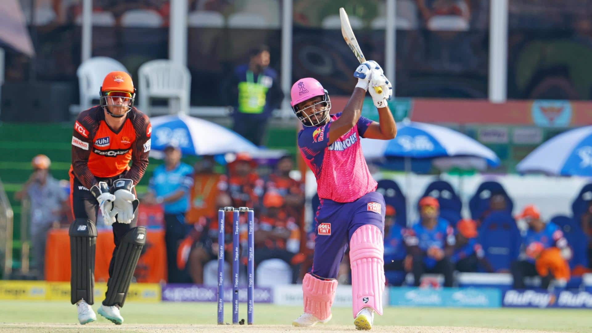 RR skipper Sanju Samson hammers his 18th IPL fifty: Stats