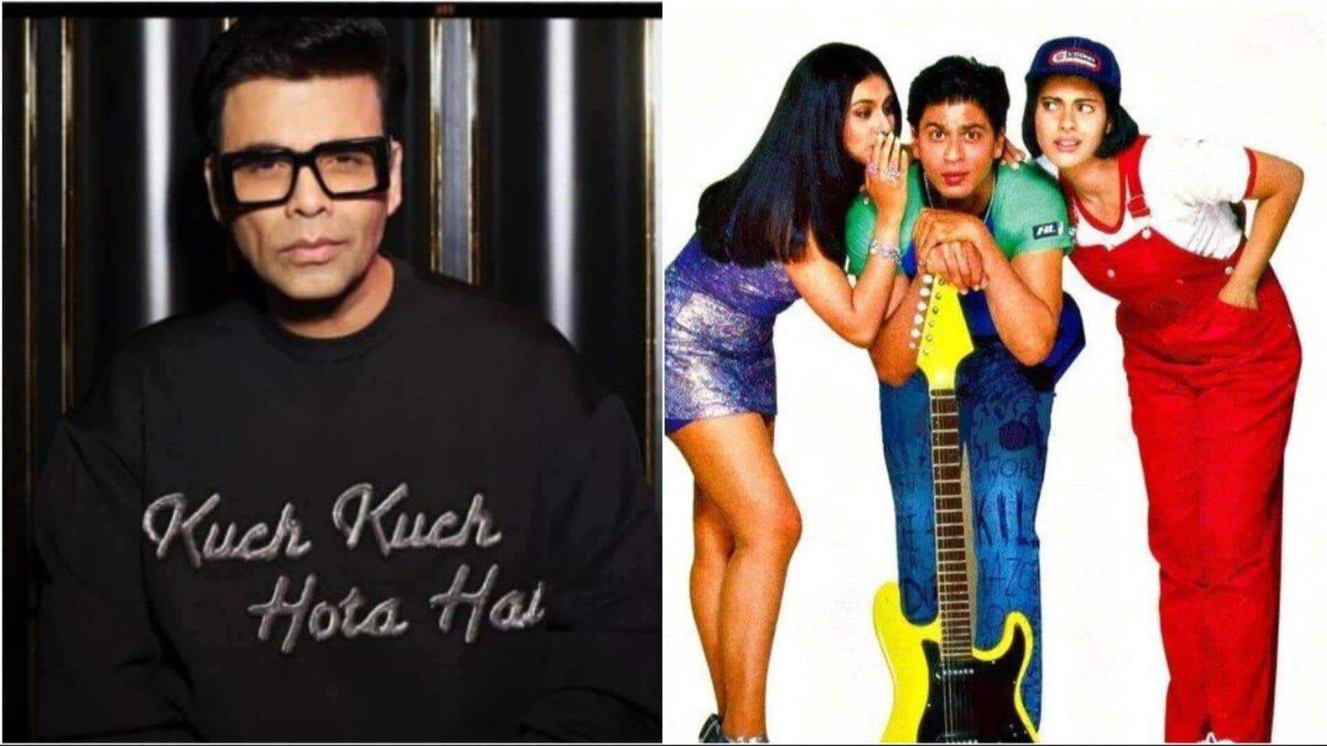 'Cringe content': Karan Johar trolls 'Kuch Kuch Hota Hai'