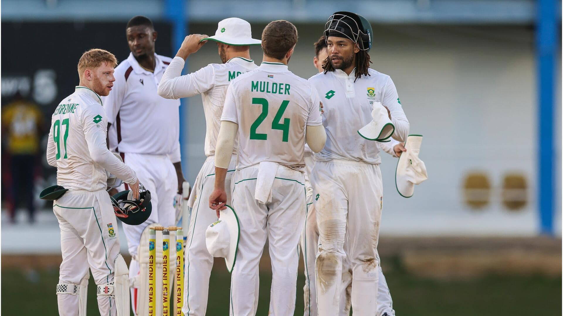 SA beat WI in 2nd Test to claim series 1-0