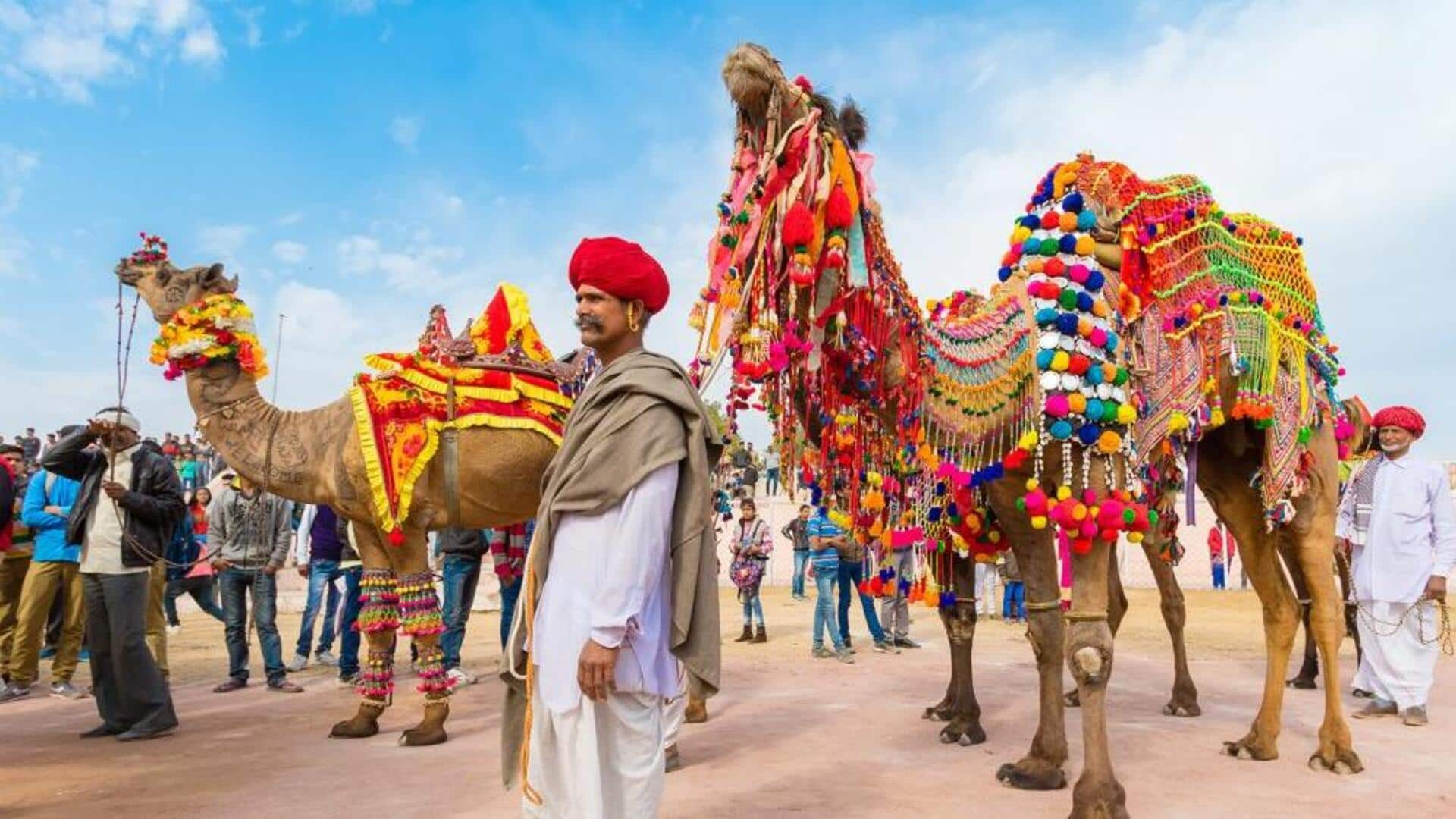 Experience the vibrant Camel Festival in Pushkar, India