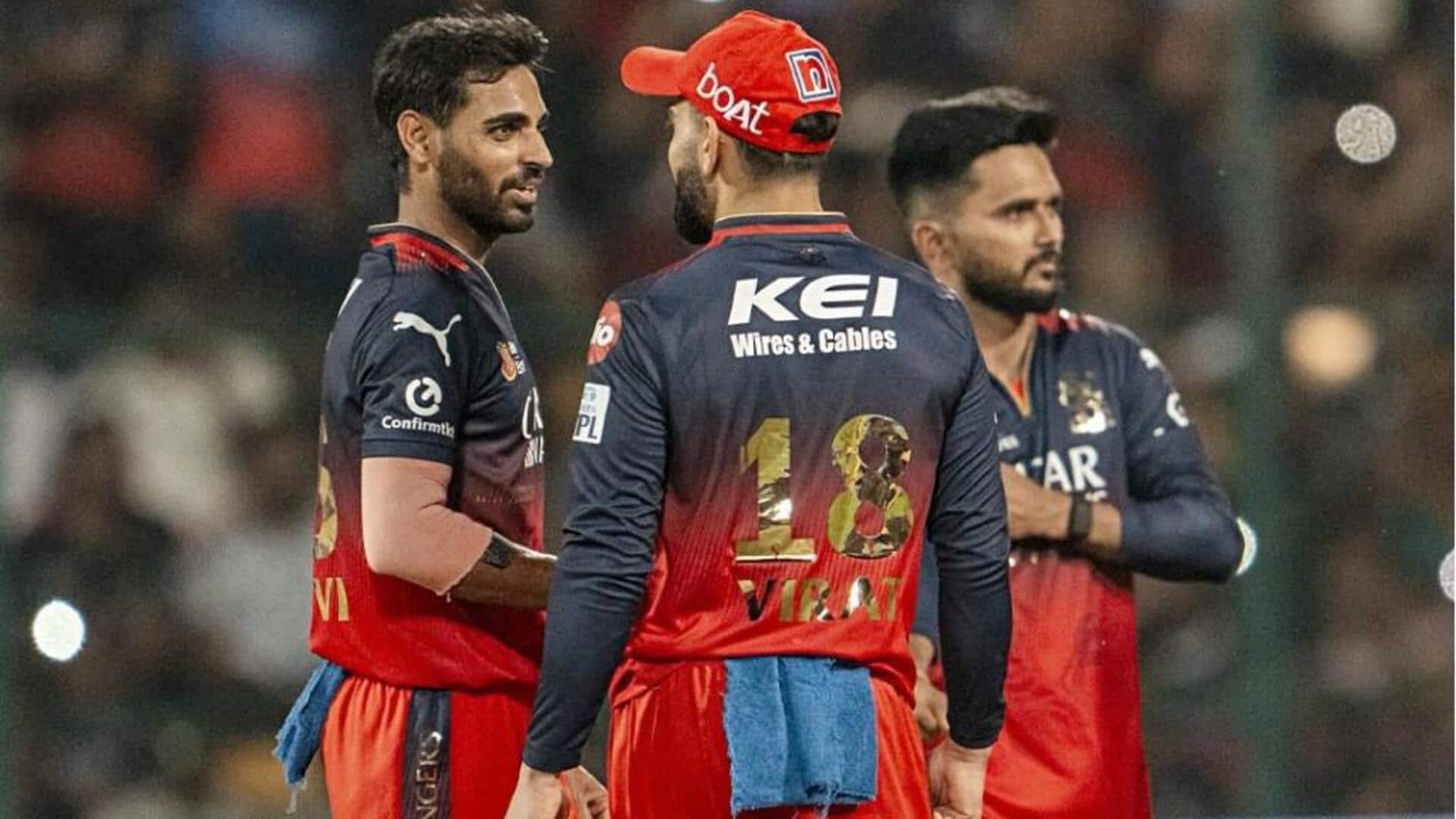 RCB's Bhuvneshwar Kumar discusses responsibilities he shares with Josh Hazlewood RCB's Bhuvneshwar Kumar discusses responsibilities he shares with Josh Hazlewood
