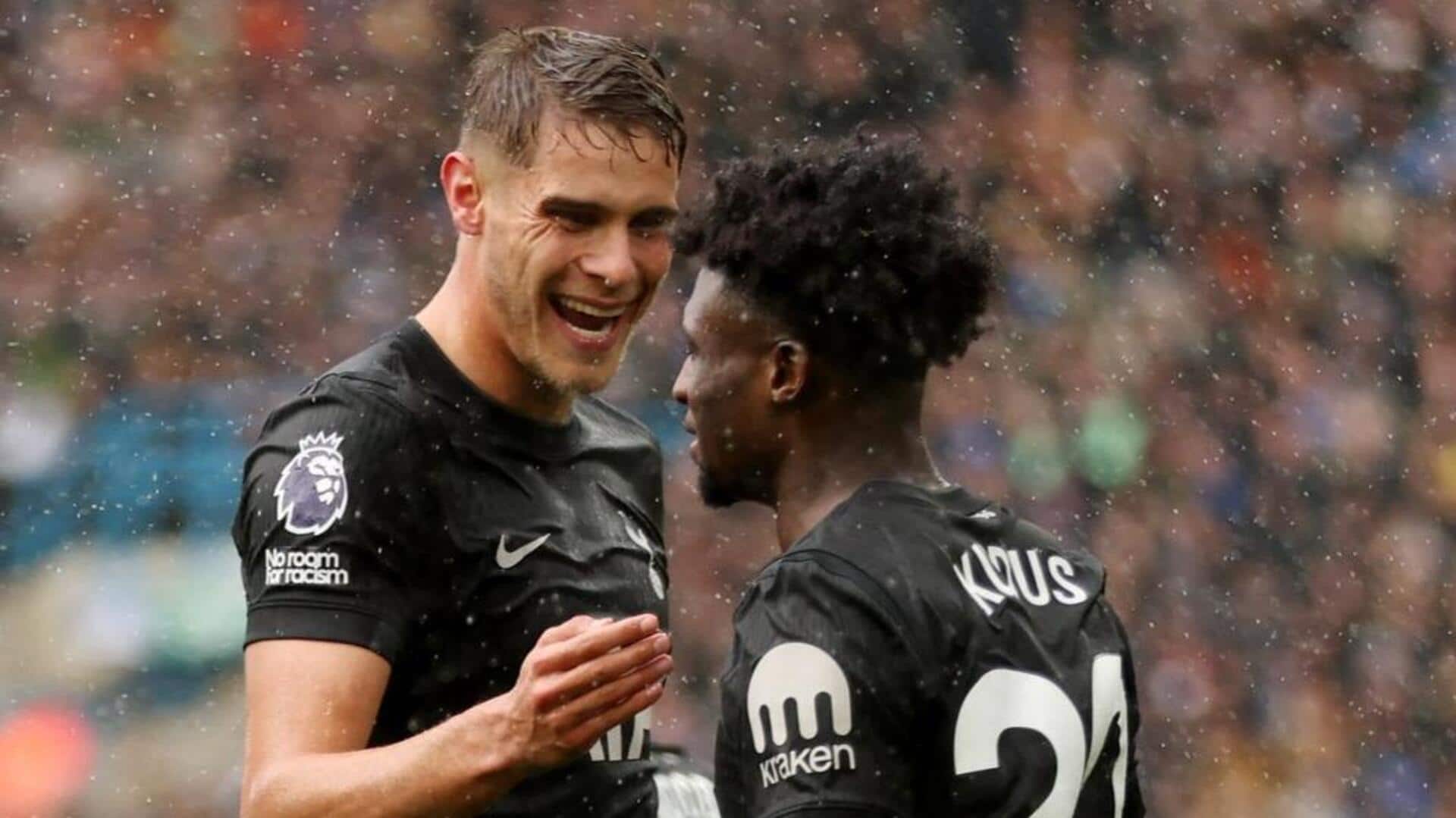 Premier League, Tottenham Hotspur pip Leeds United 2-1: Key stats