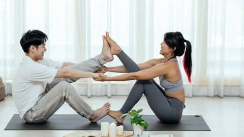 Couple yoga poses for physical and emotional harmony