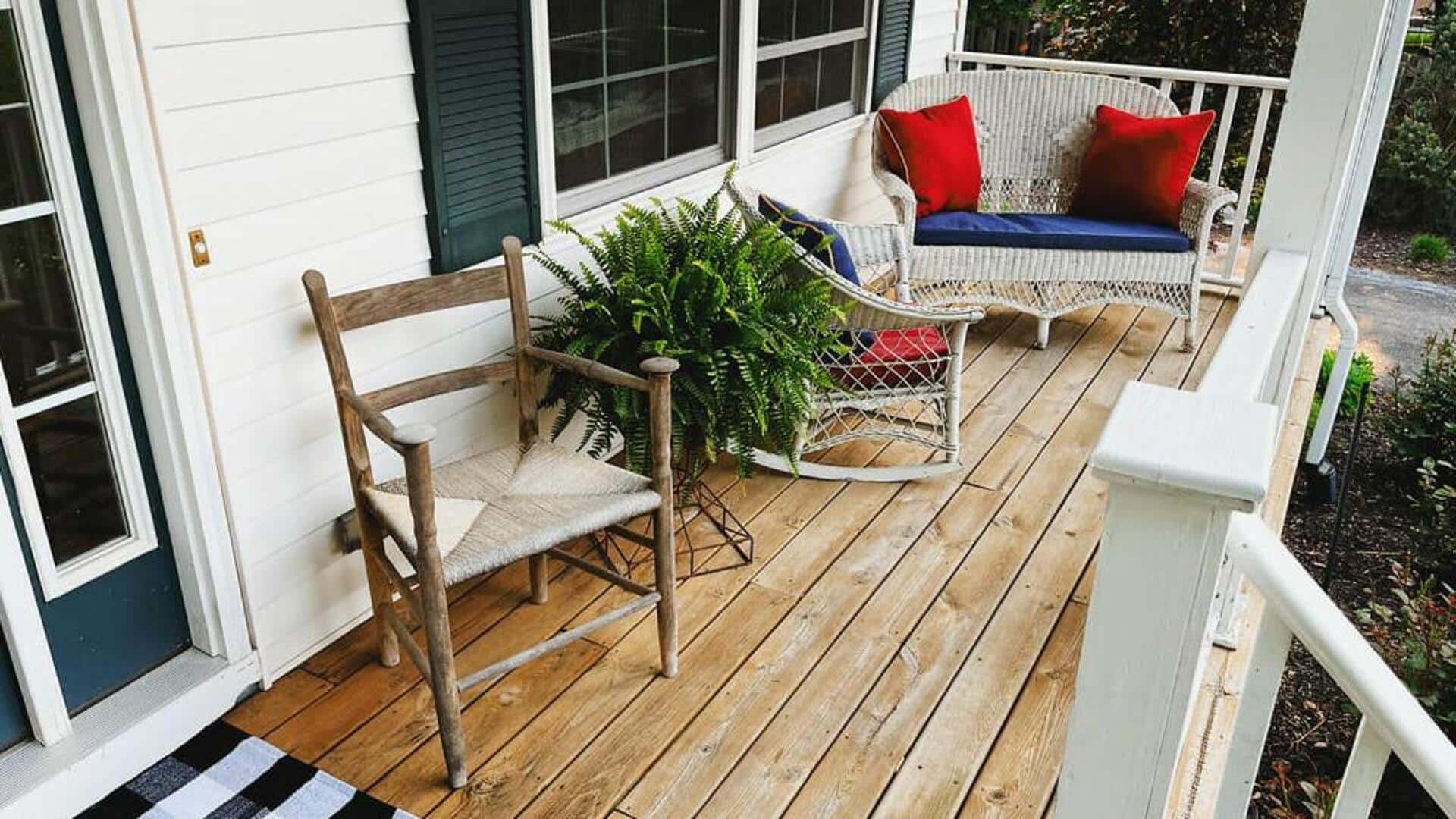 Tips to declutter your porch