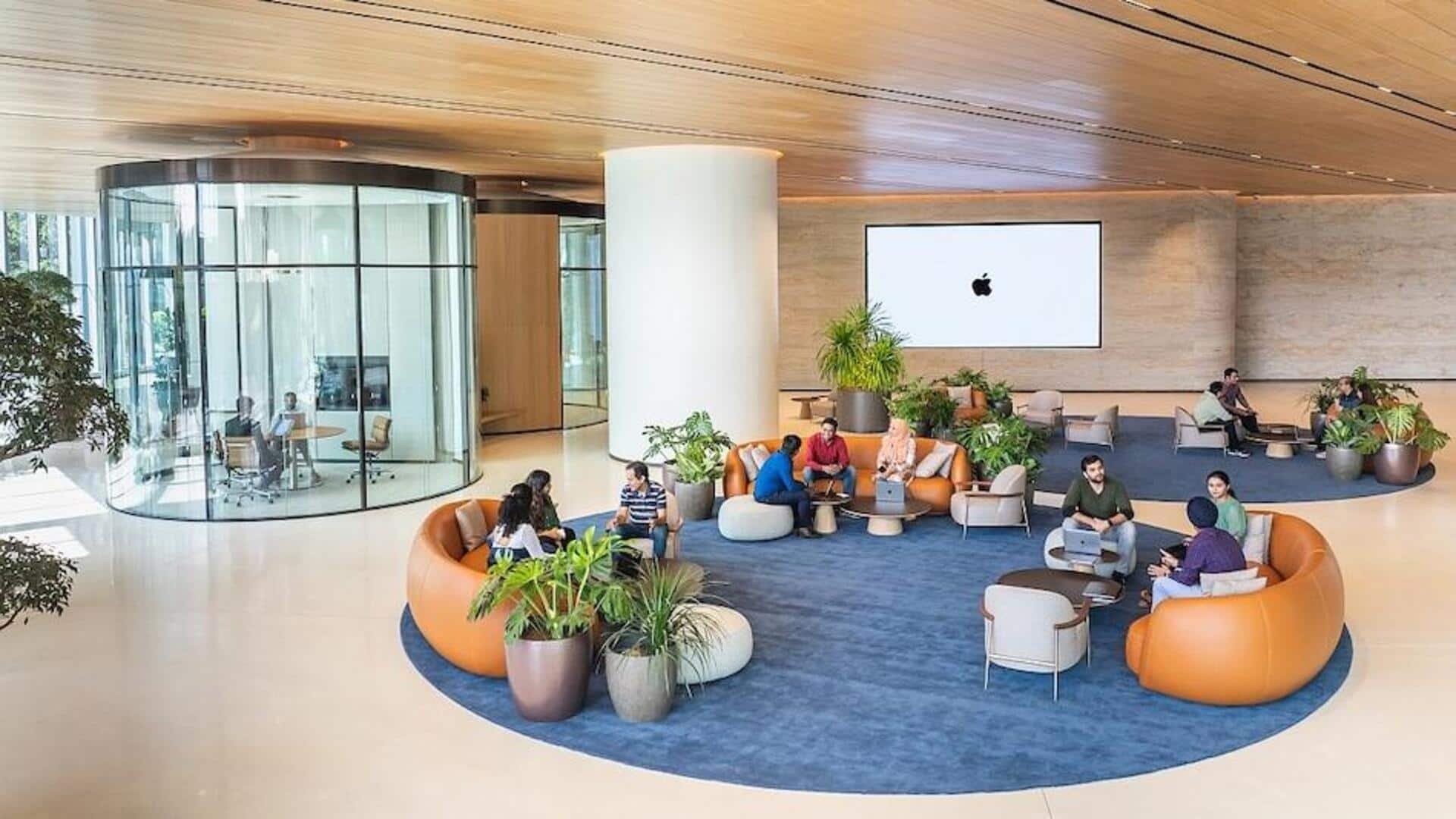 Apple opens new 15-story Bengaluru office with 1,200 worker capacity