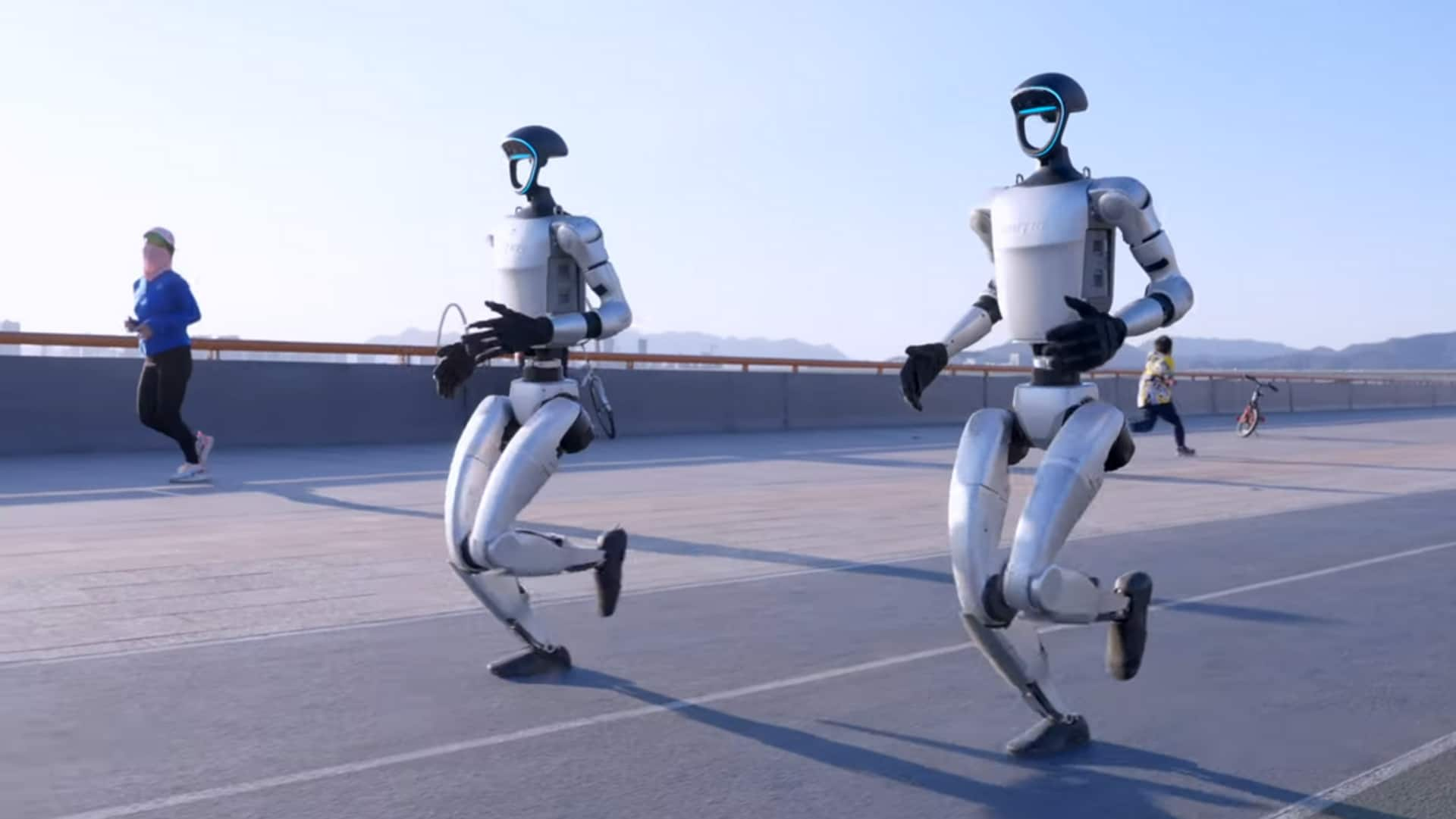 World's first human-robot marathon is happening in this country