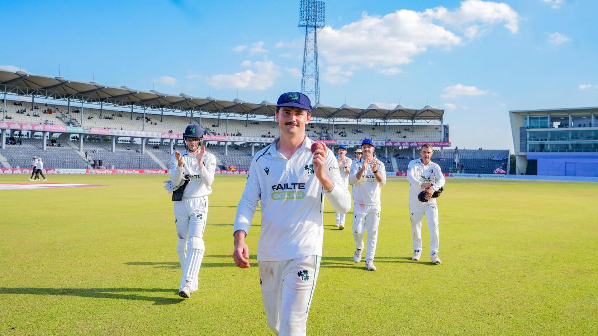 Matthew Humphreys takes second fifer in fourth Test outing: Stats