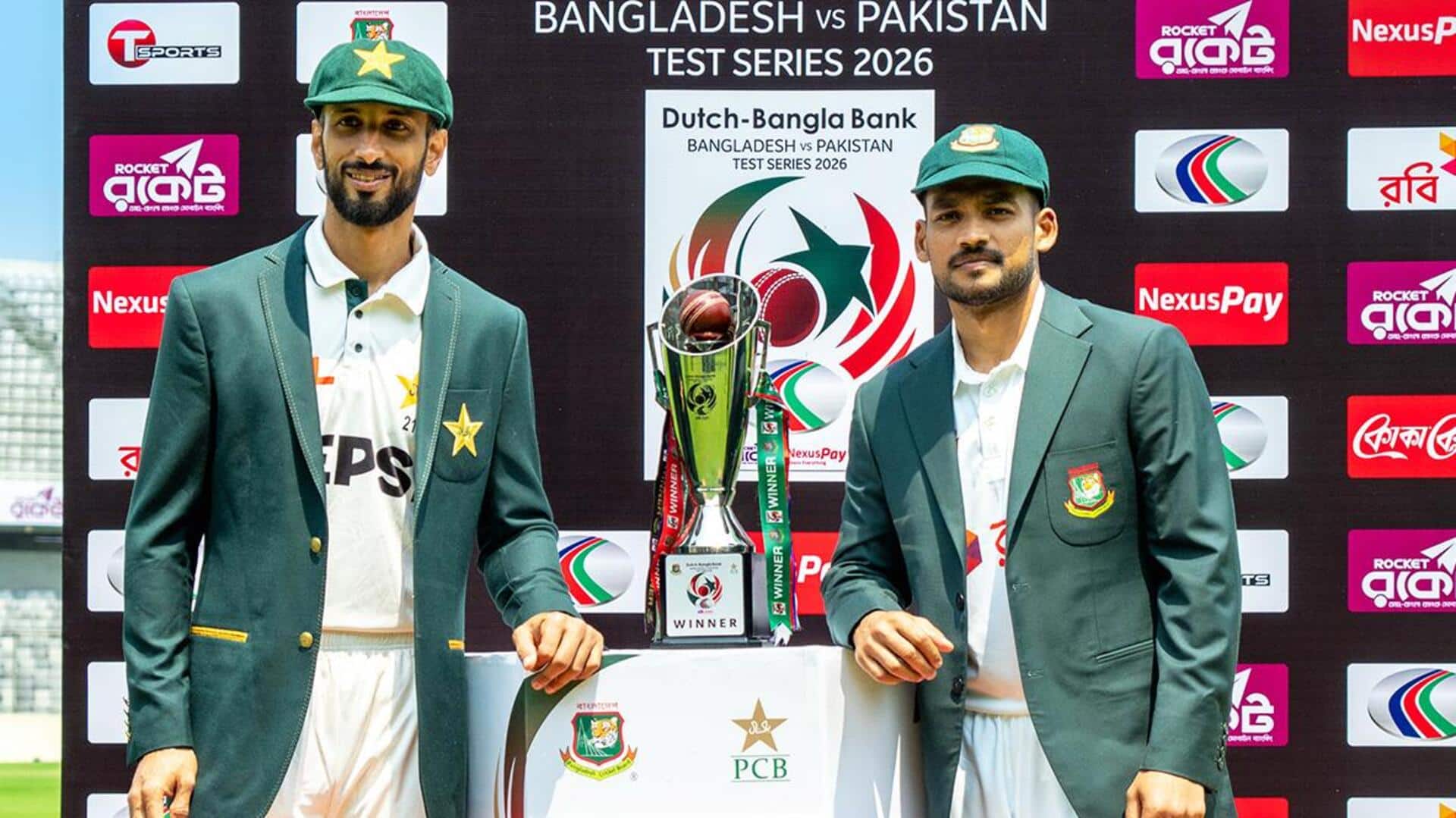 WTC 2025-27: Hosts Bangladesh face Pakistan in 1st Test