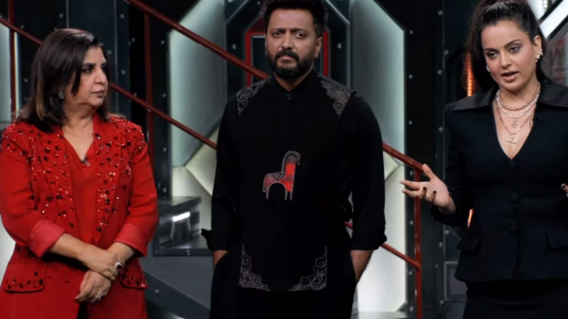 Kangana Ranaut returns to 'Lock Upp,' lauds Farah, Riteish