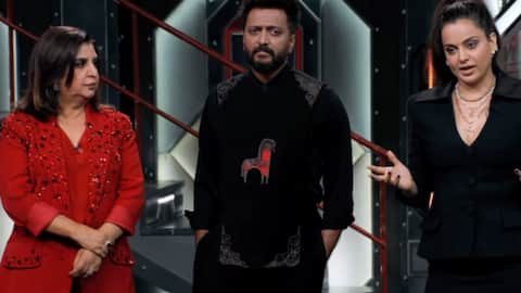 Kangana Ranaut returns to 'Lock Upp,' lauds Farah, Riteish