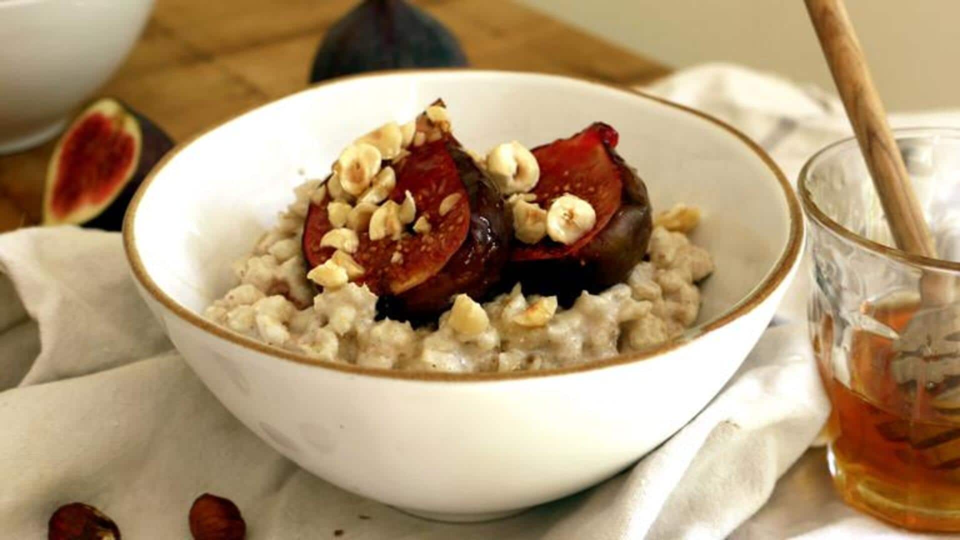 Healthy breakfasts: Overnight barley bowls Healthy breakfasts: Overnight barley bowls