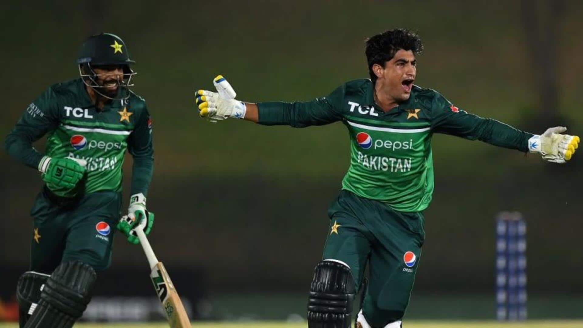 Naseem Shah to play SL ODIs despite attack at residence
