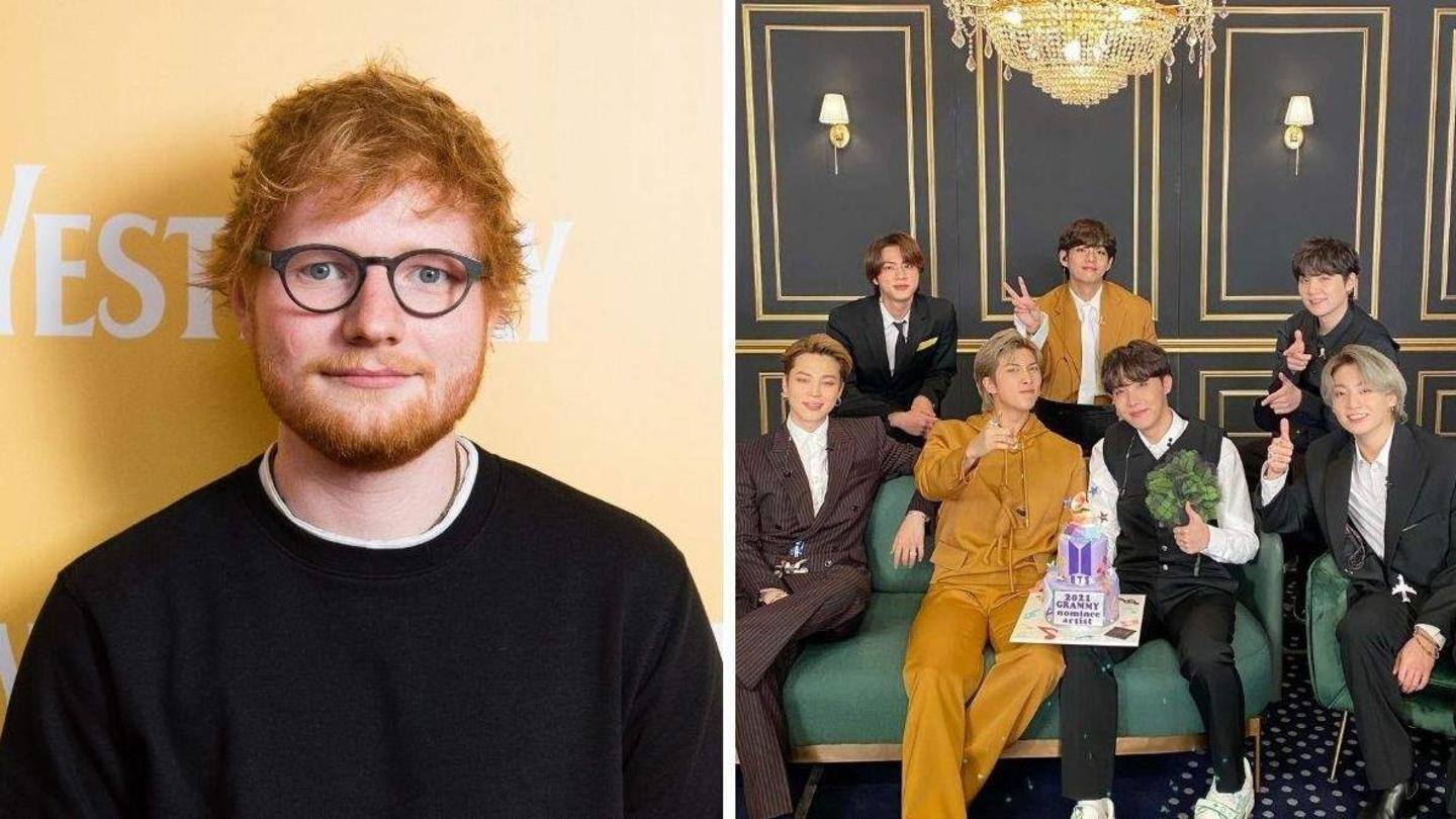 Ed Sheeran shared the music video on Instagram Ed Sheeran shared the music video on Instagram