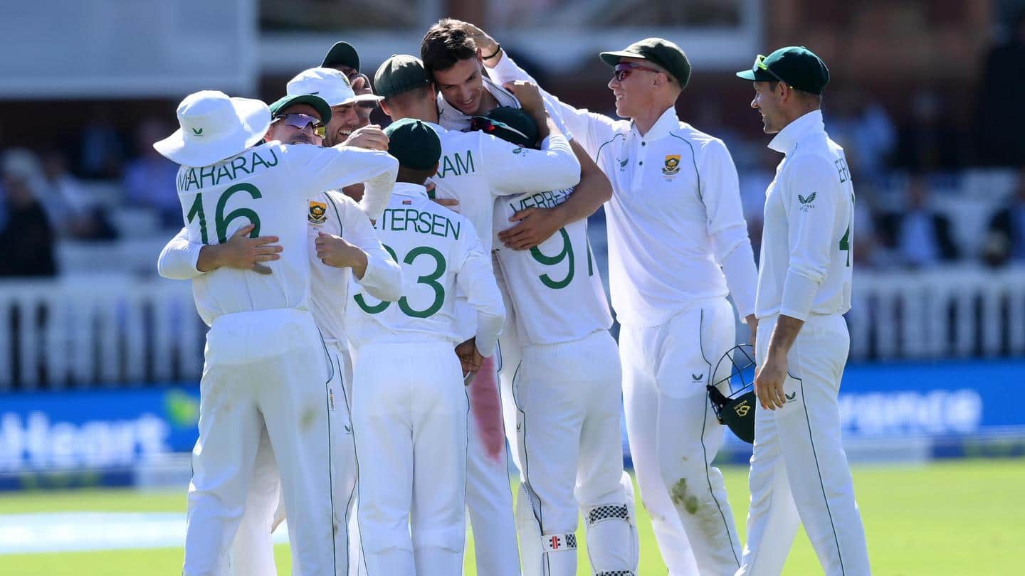 SA thrash England in first Test at Lord's: Key stats