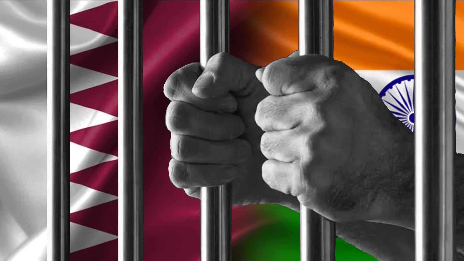Qatar sentences 8 ex-Indian Navy officials to death for espionage