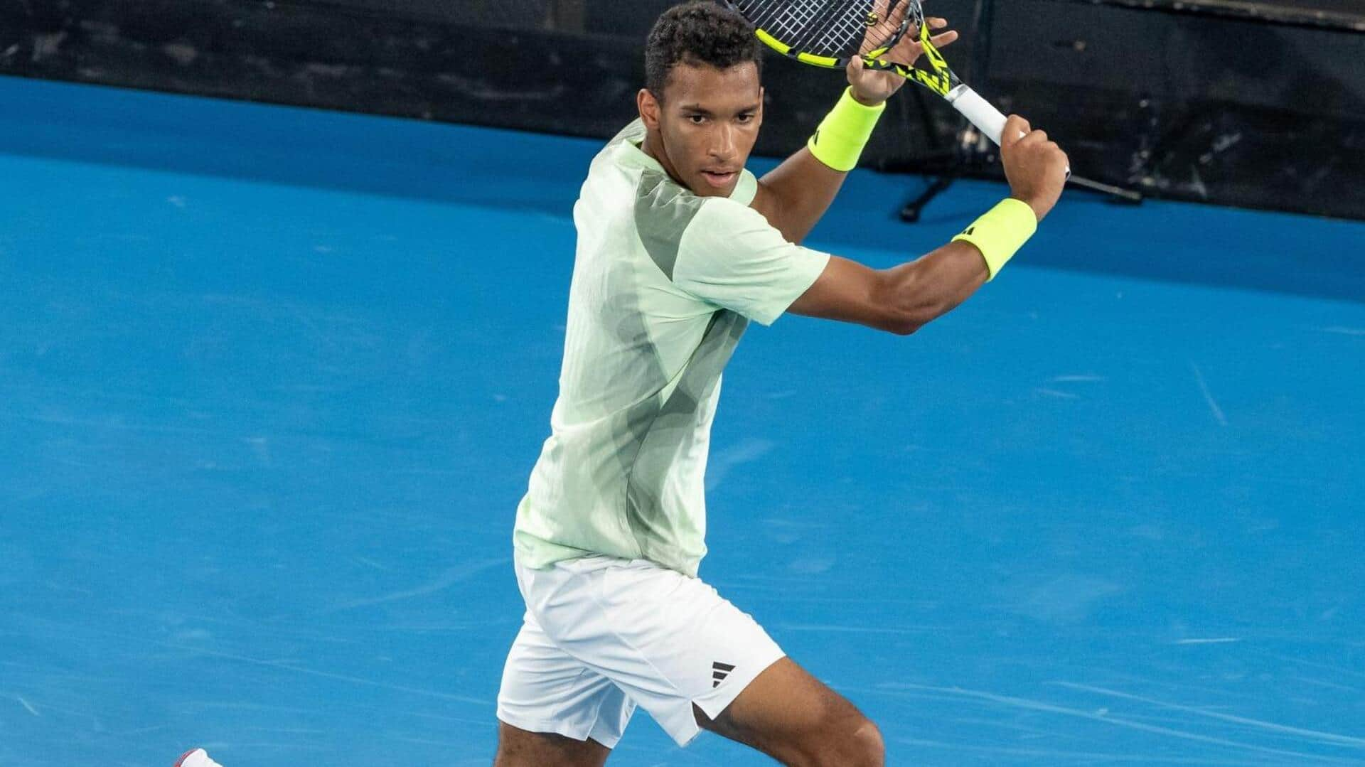 Australian Open: Felix Auger-Aliassime beats Dominic Thiem in five-set thriller