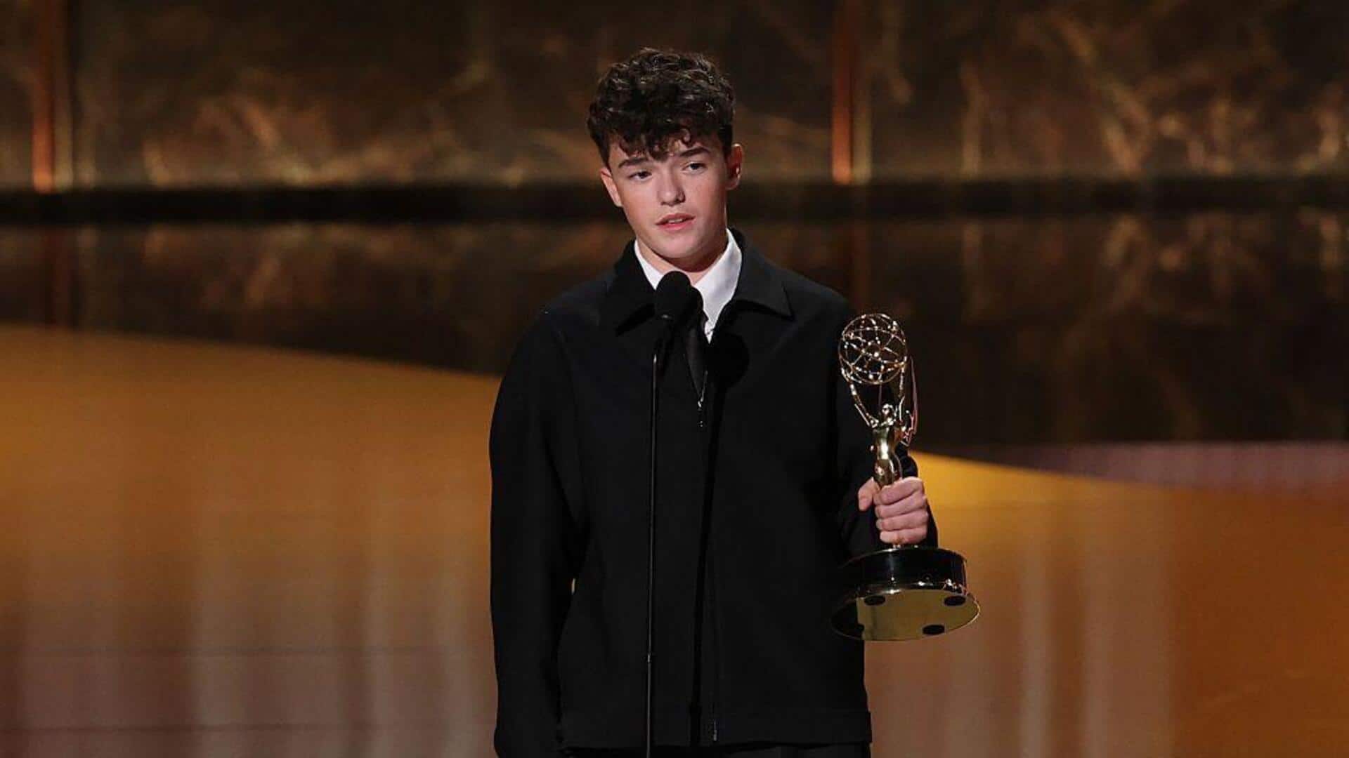 Emmys: 'Adolescence's Owen Cooper (15) becomes youngest male winner ever! Emmys: 'Adolescence's Owen Cooper (15) becomes youngest male winner ever!