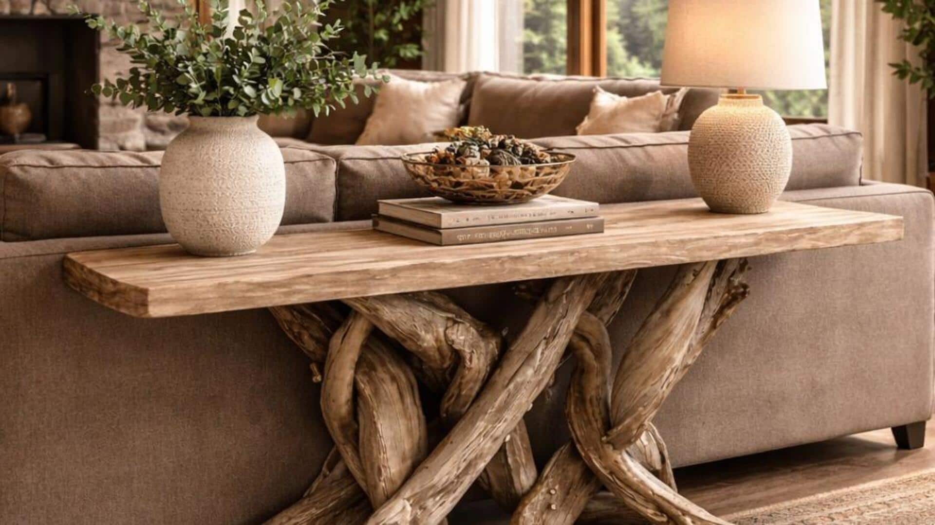 Use driftwood to transform your interiors: Here's how