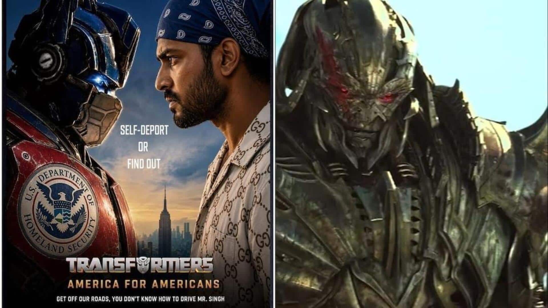 'Get off our roads...Mr. Singh': Trump administration poster targets Indians 