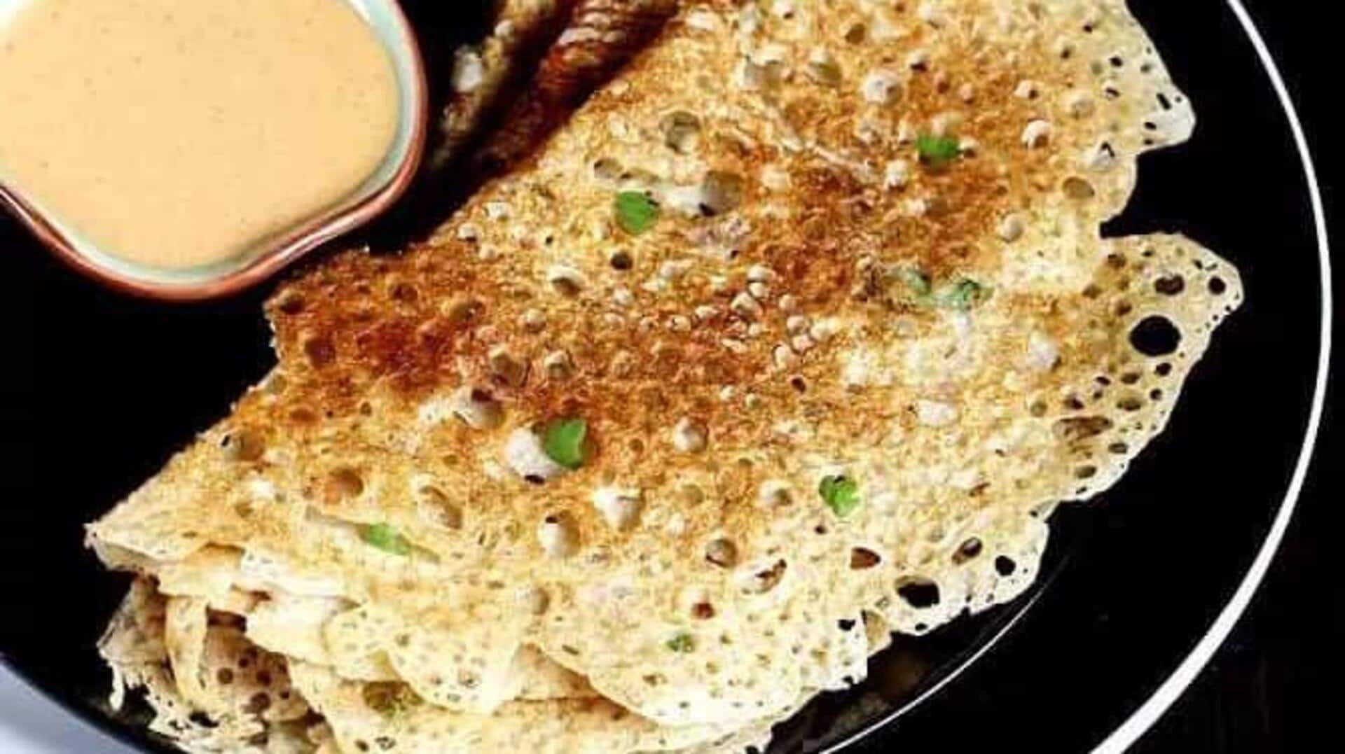How to make healthy and tasty oats dosa 