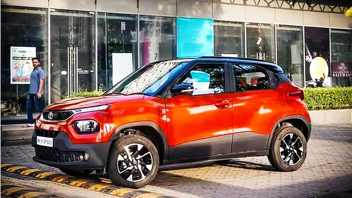 Tata Punch's unofficial bookings open; new Orange paint option spied