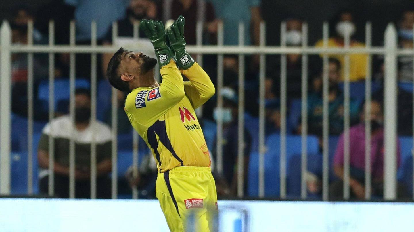 MSD gets past 100 catches as wicket-keeper for CSK MSD gets past 100 catches as wicket-keeper for CSK
