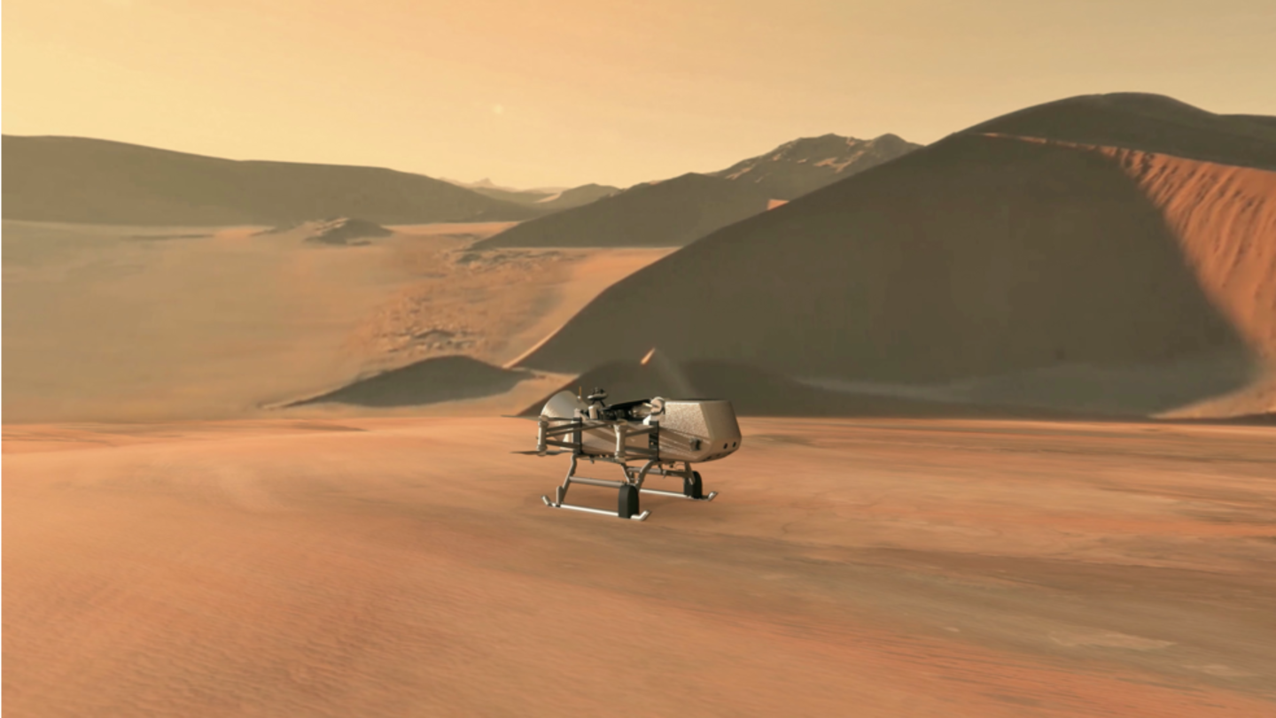NASA's Dragonfly spacecraft will land at Titan's Selk Crater