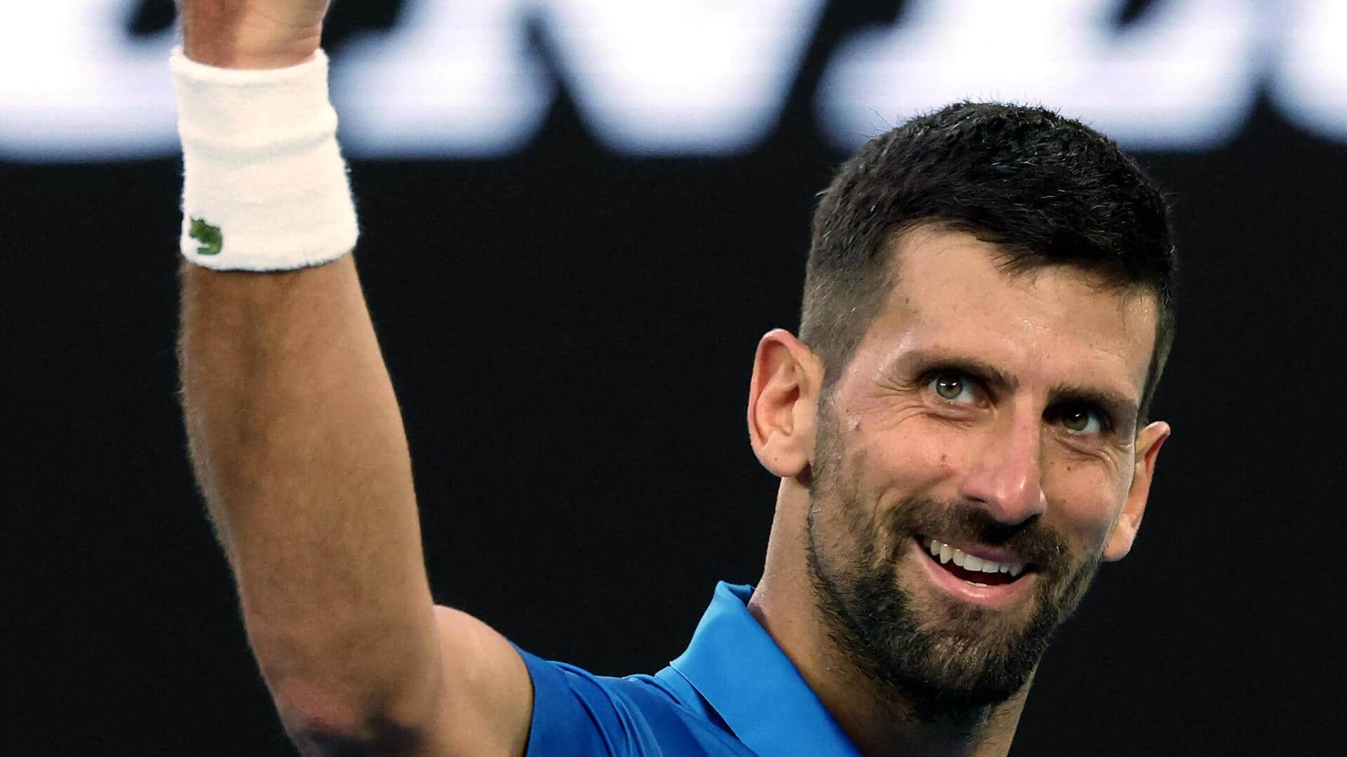 Novak Djokovic reaches his 15th Australian Open quarter-final: Key stats