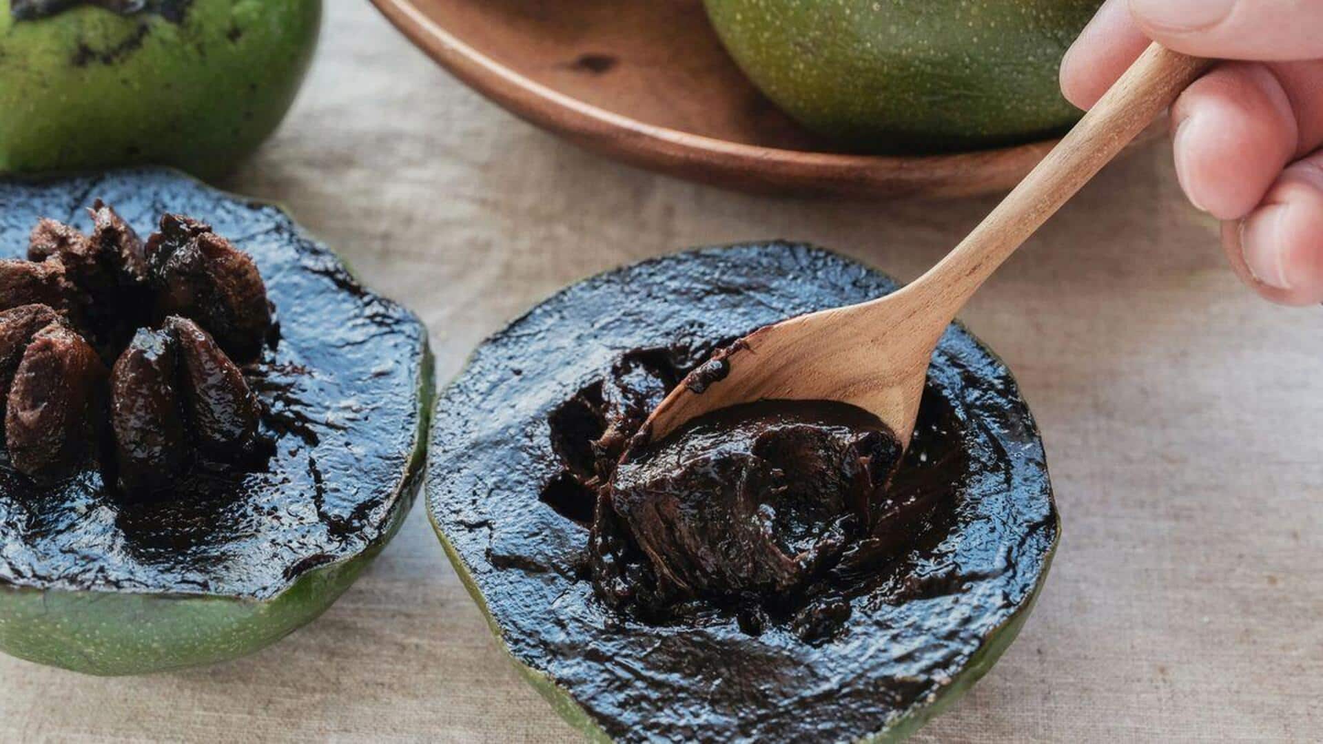 Meet the chocolate pudding superfruit: Black sapote