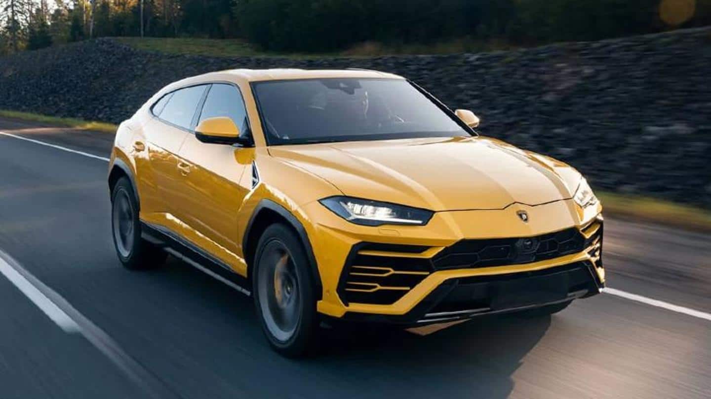 The car has wrap-around taillamps and 21-inch wheels The car has wrap-around taillamps and 21-inch wheels