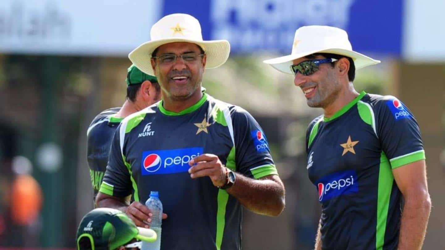 Pakistan's Misbah and Waqar step down from coaching roles