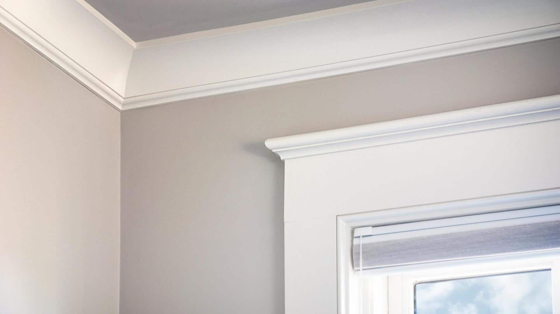 Transform your space with ceiling moldings