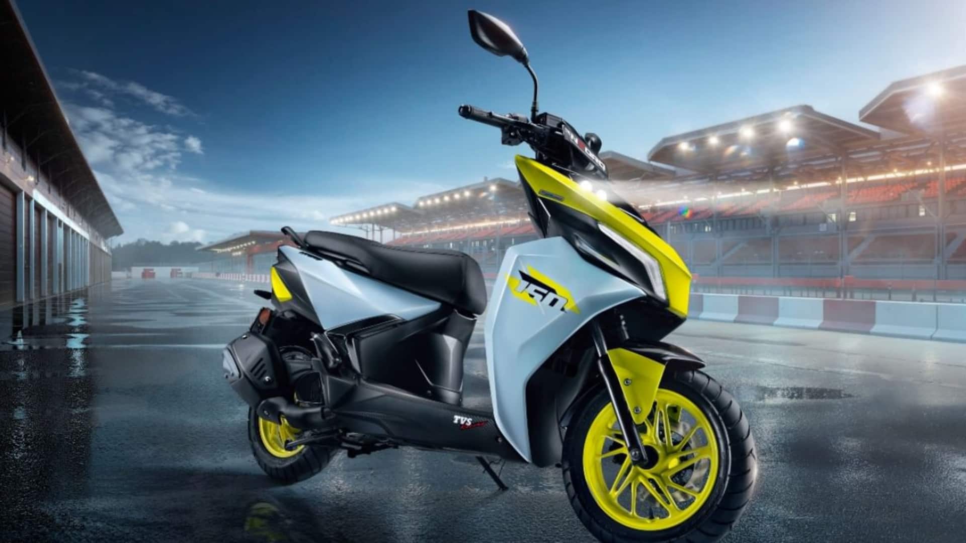 TVS Ntorq 150, with segment-first safety features, launched at ₹1.2L TVS Ntorq 150, with segment-first safety features, launched at ₹1.2L