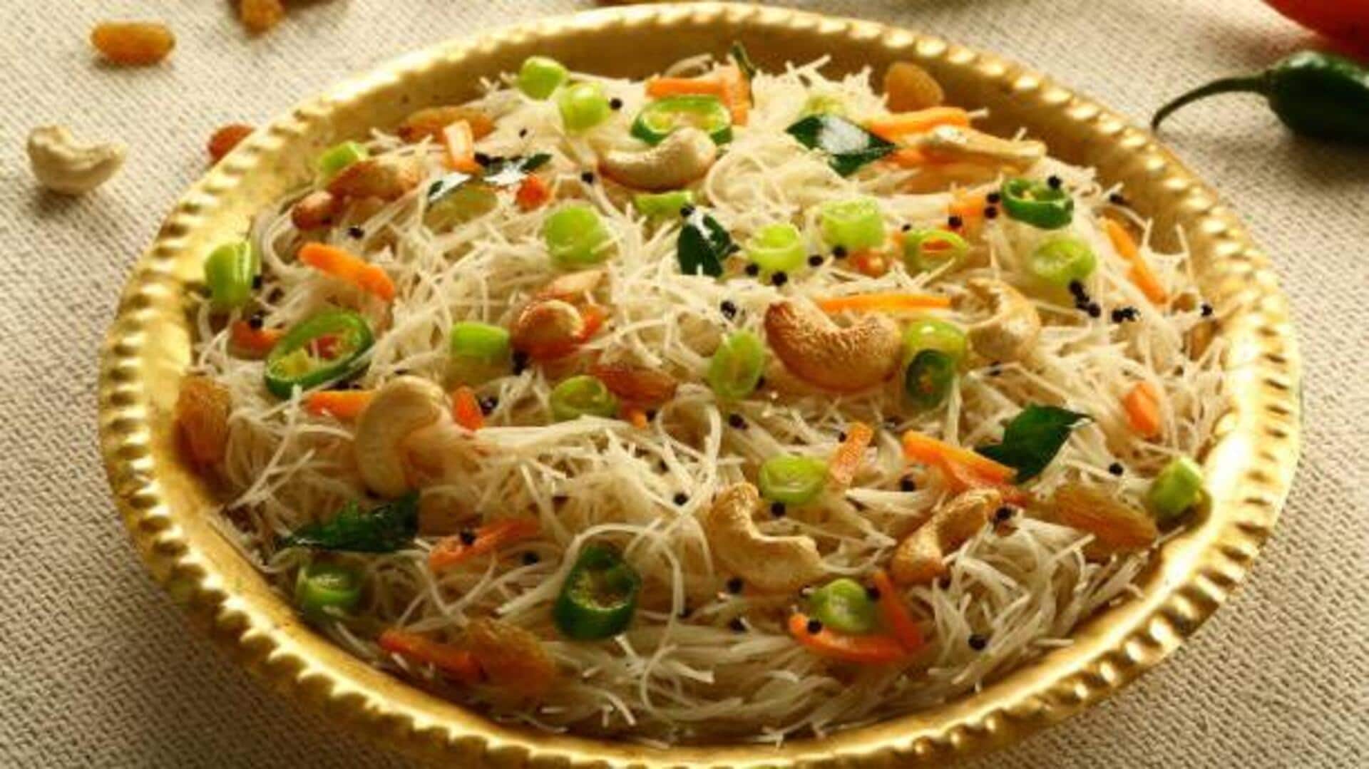 Quick and tasty: 5-minute vermicelli upma
