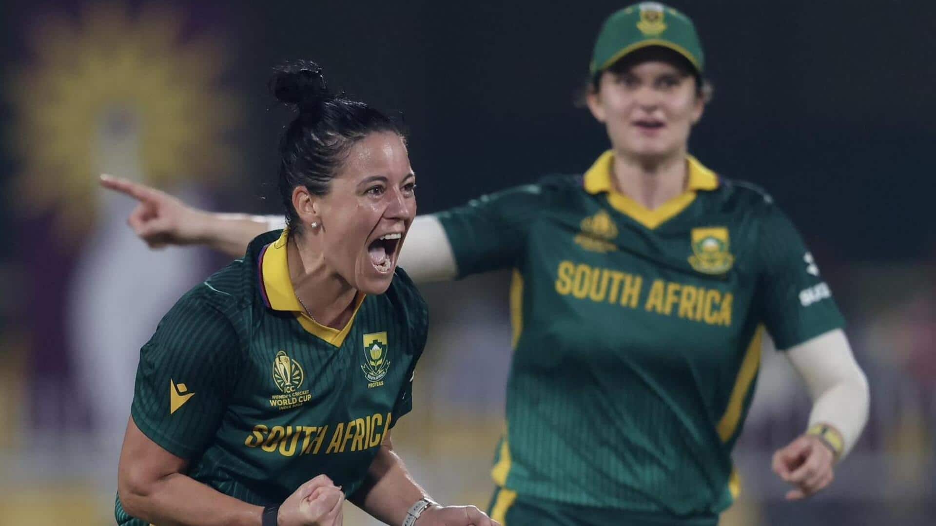 South Africa reach their maiden Women's World Cup final: Stats South Africa reach their maiden Women's World Cup final: Stats