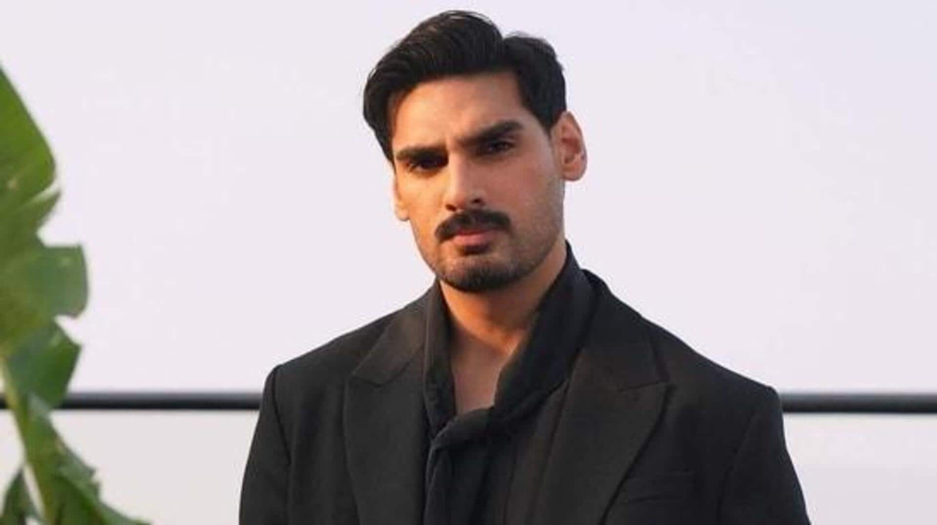 Ahan Shetty denies losing films over high entourage cost