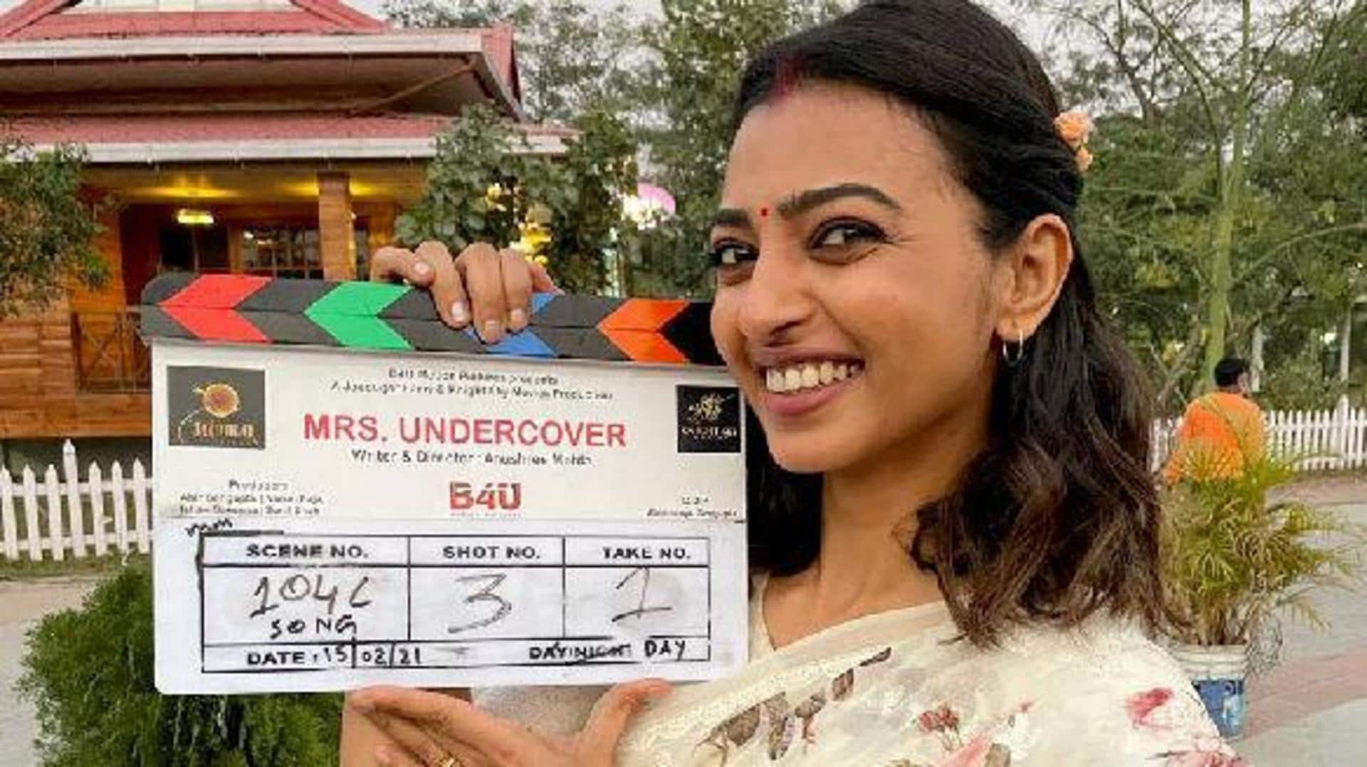 OTT: Radhika Apte-starrer 'Mrs. Undercover' makers tease release date