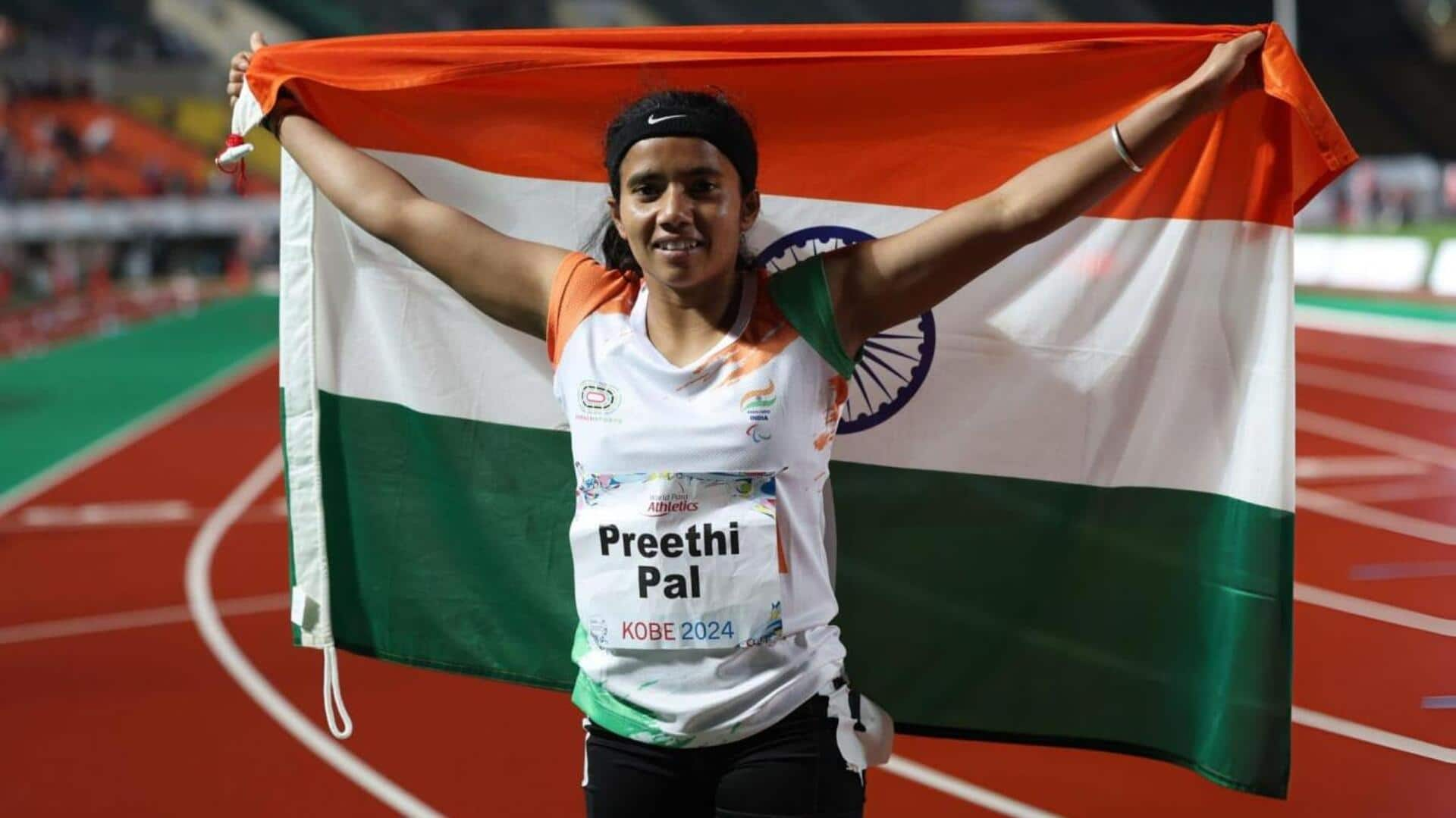 Preethi Pal bags bronze in women's T35 100m at Paralympics