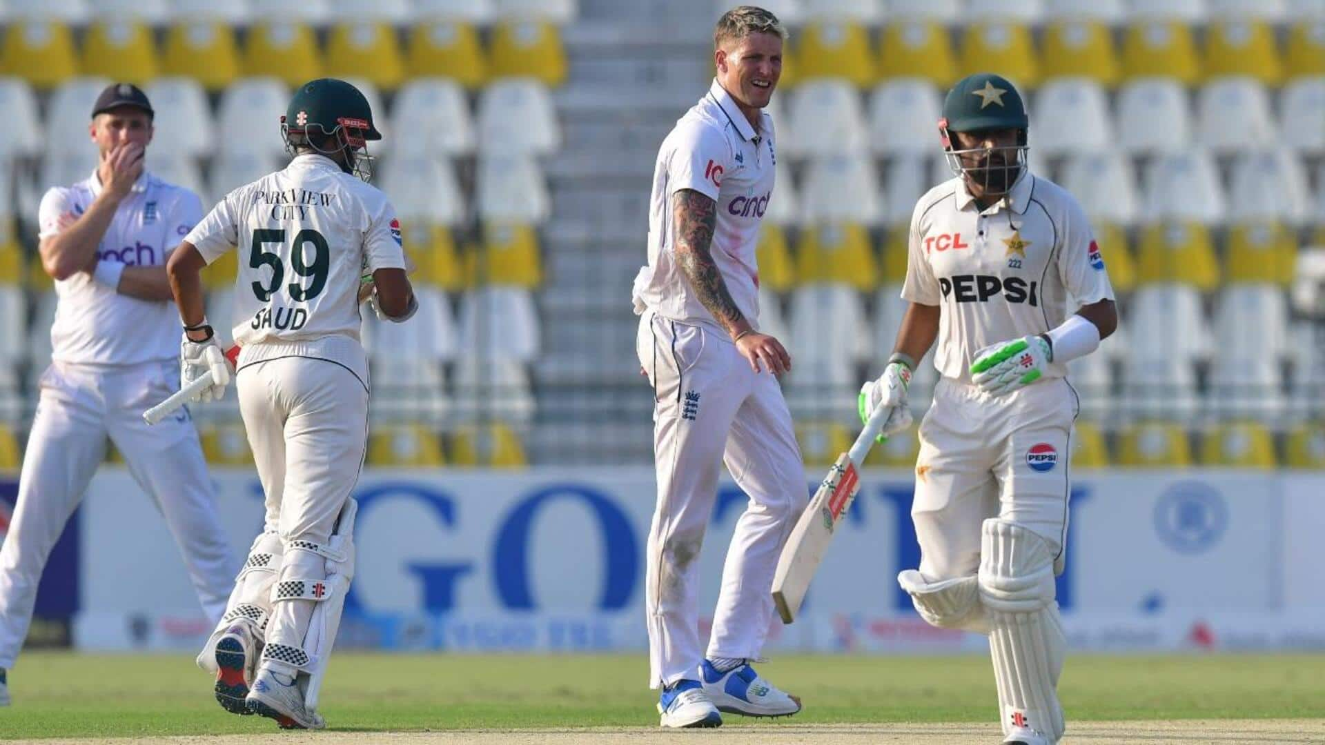 Multan Test: Pakistan demolish England on Day 1 (328/4)