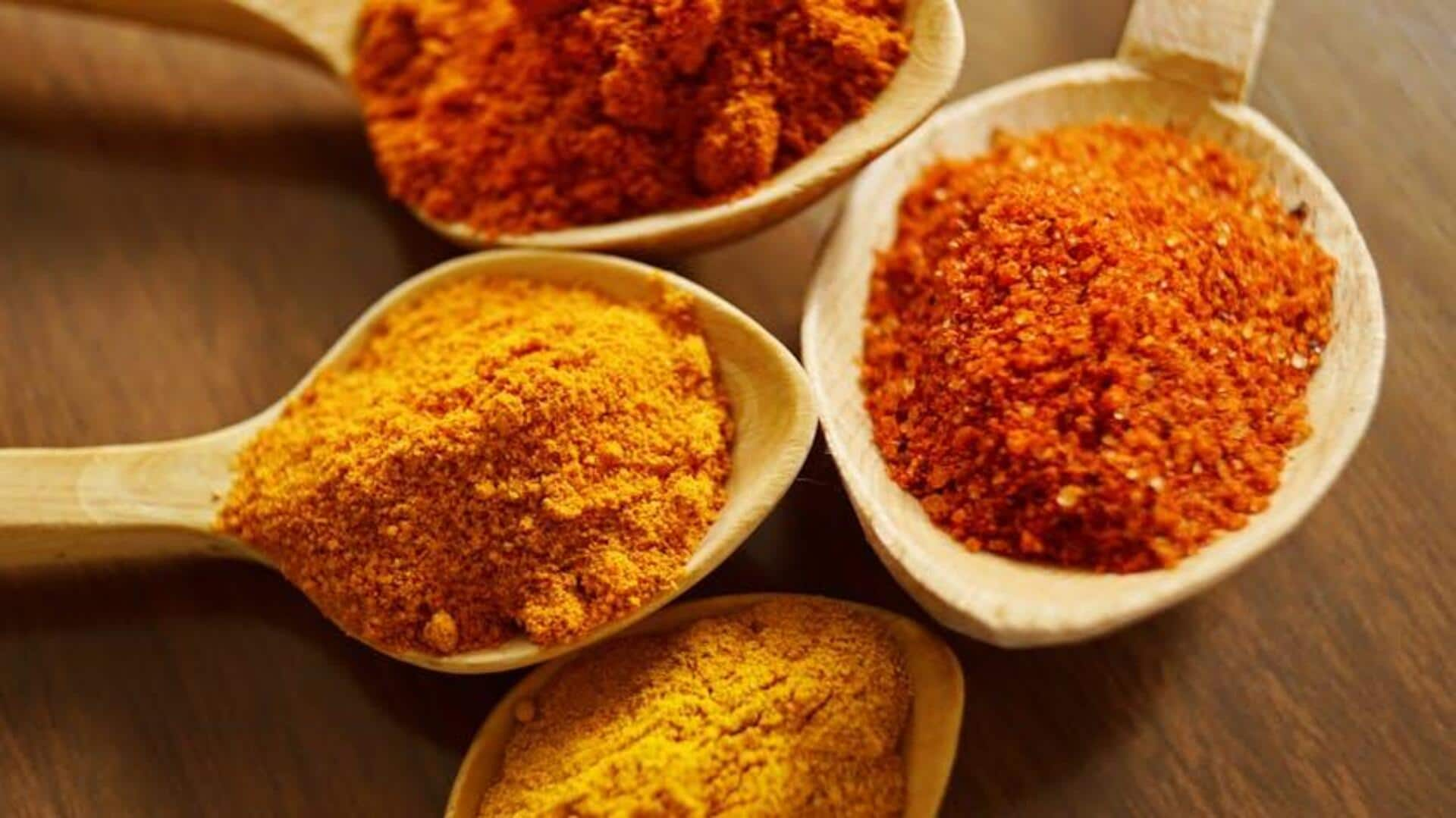 Essential spices in Egyptian vegetarian cuisine