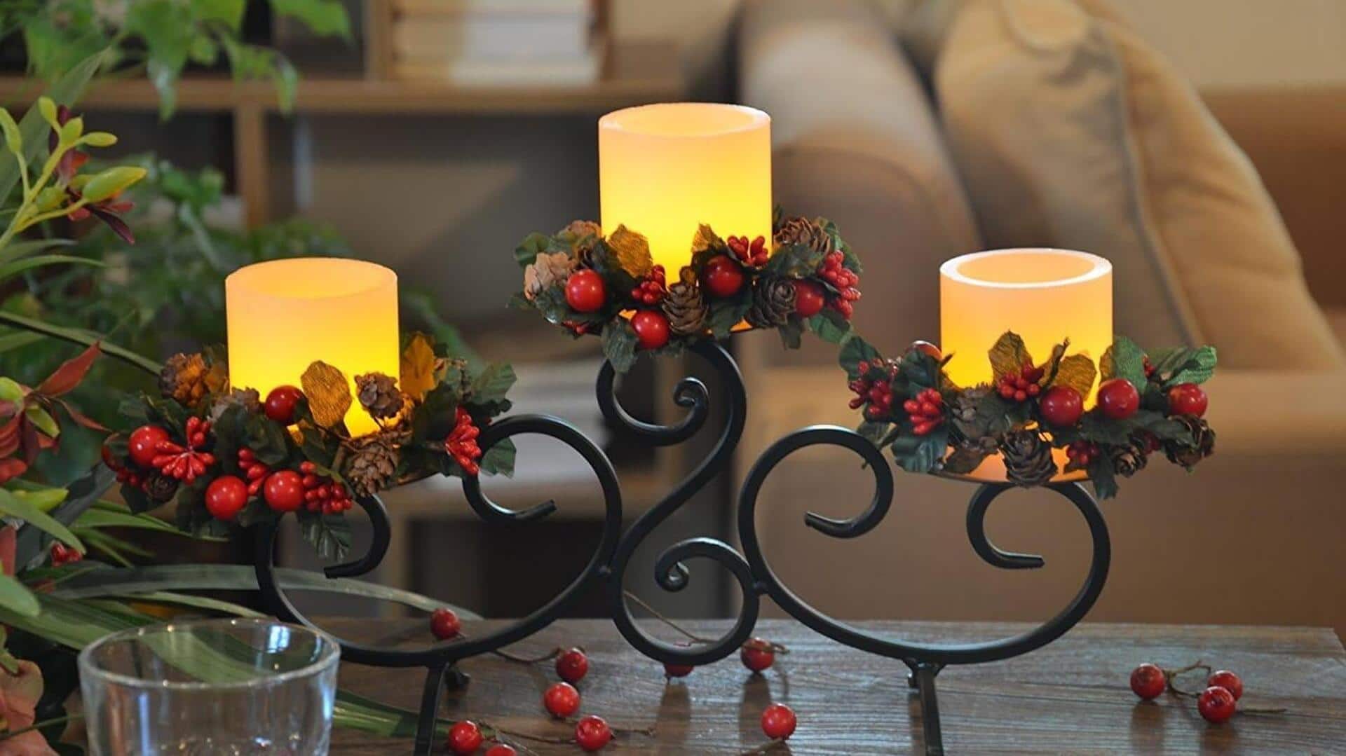 5 classic candle arrangements to brighten up your home